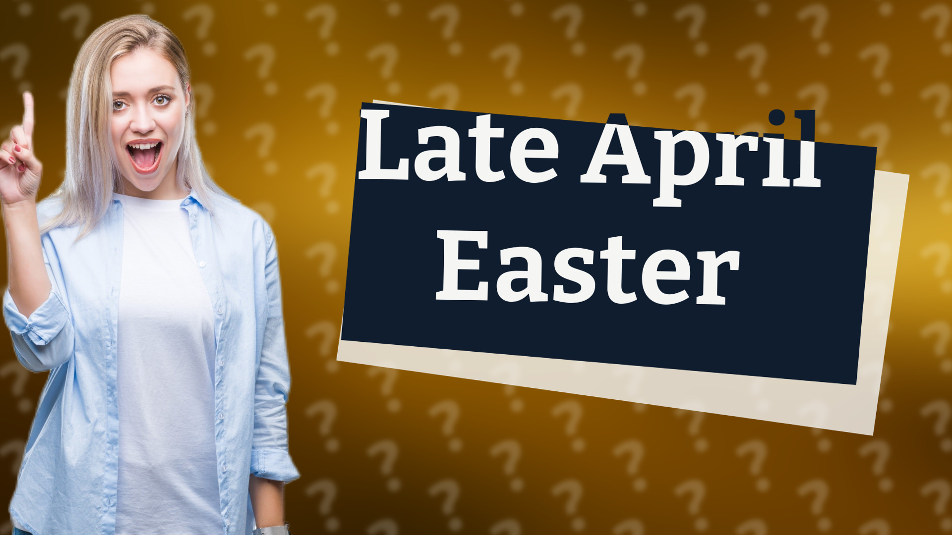 Late April Easter