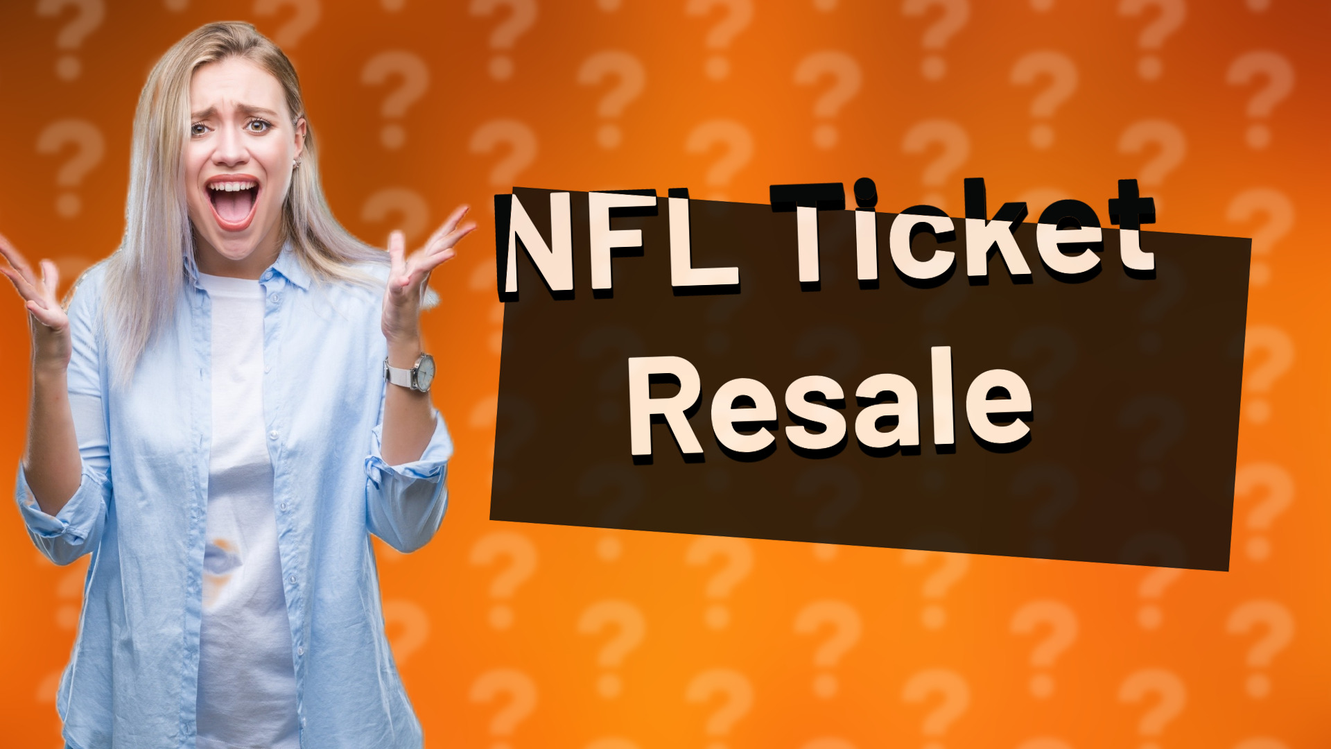 NFL Ticket Resale