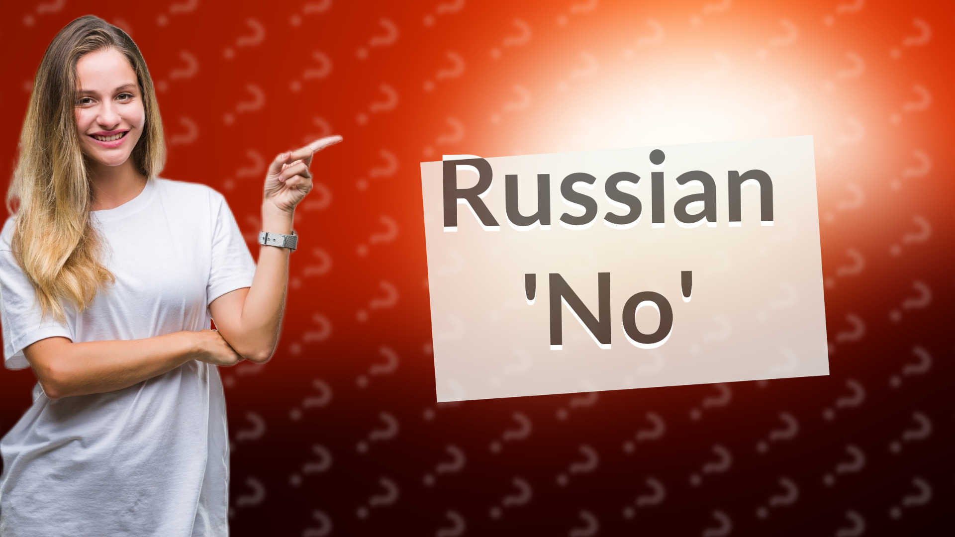 Russian 'No'