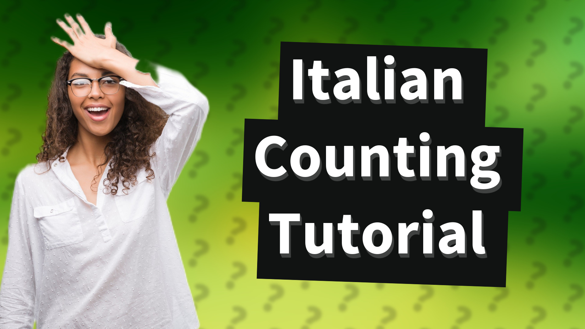 Italian Counting Tutorial