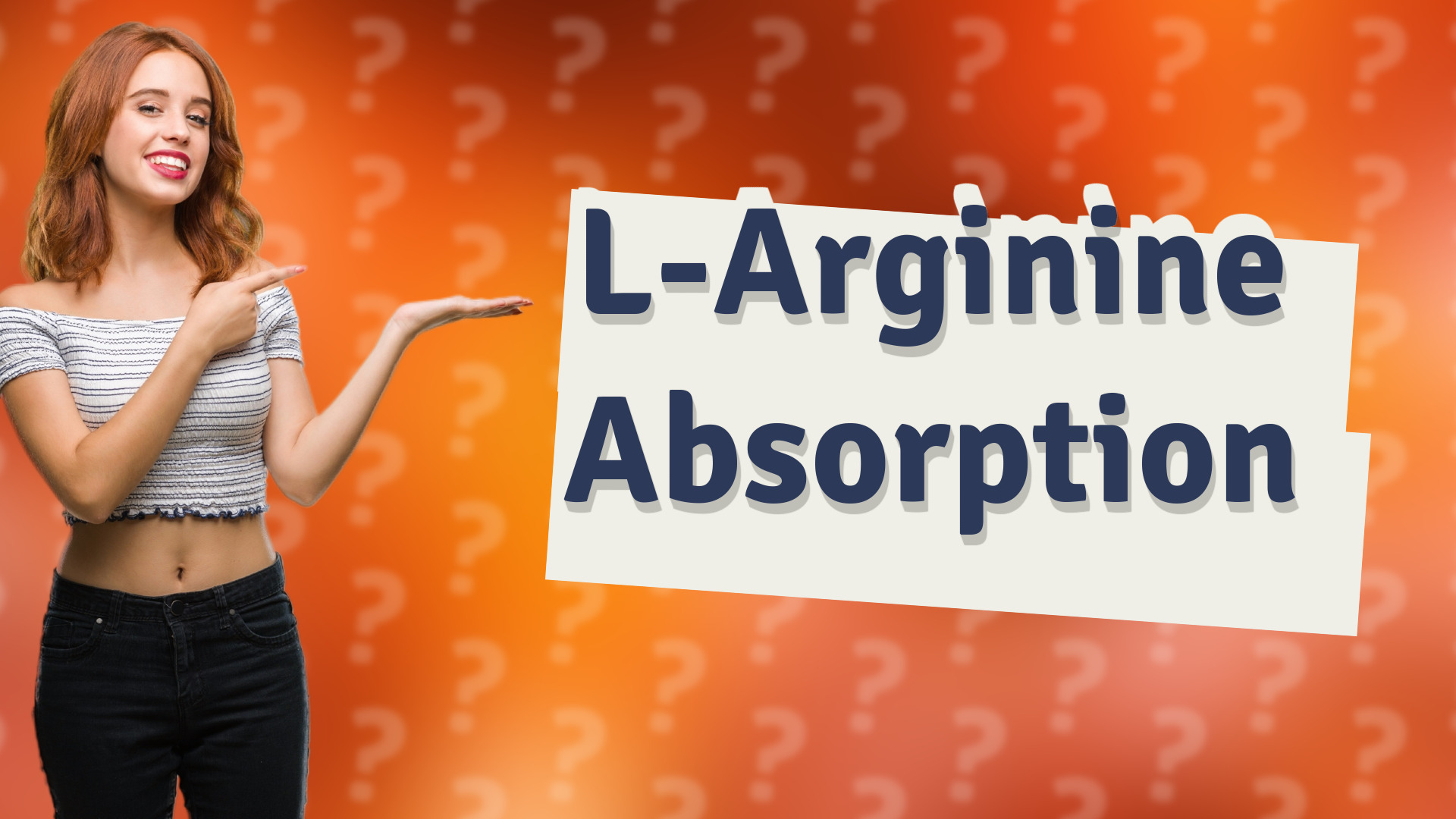 L-Arginine Absorption