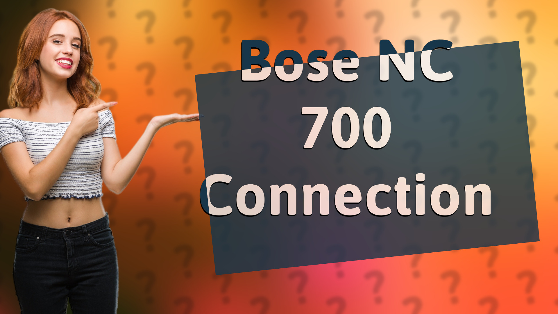 Bose NC 700 Connection