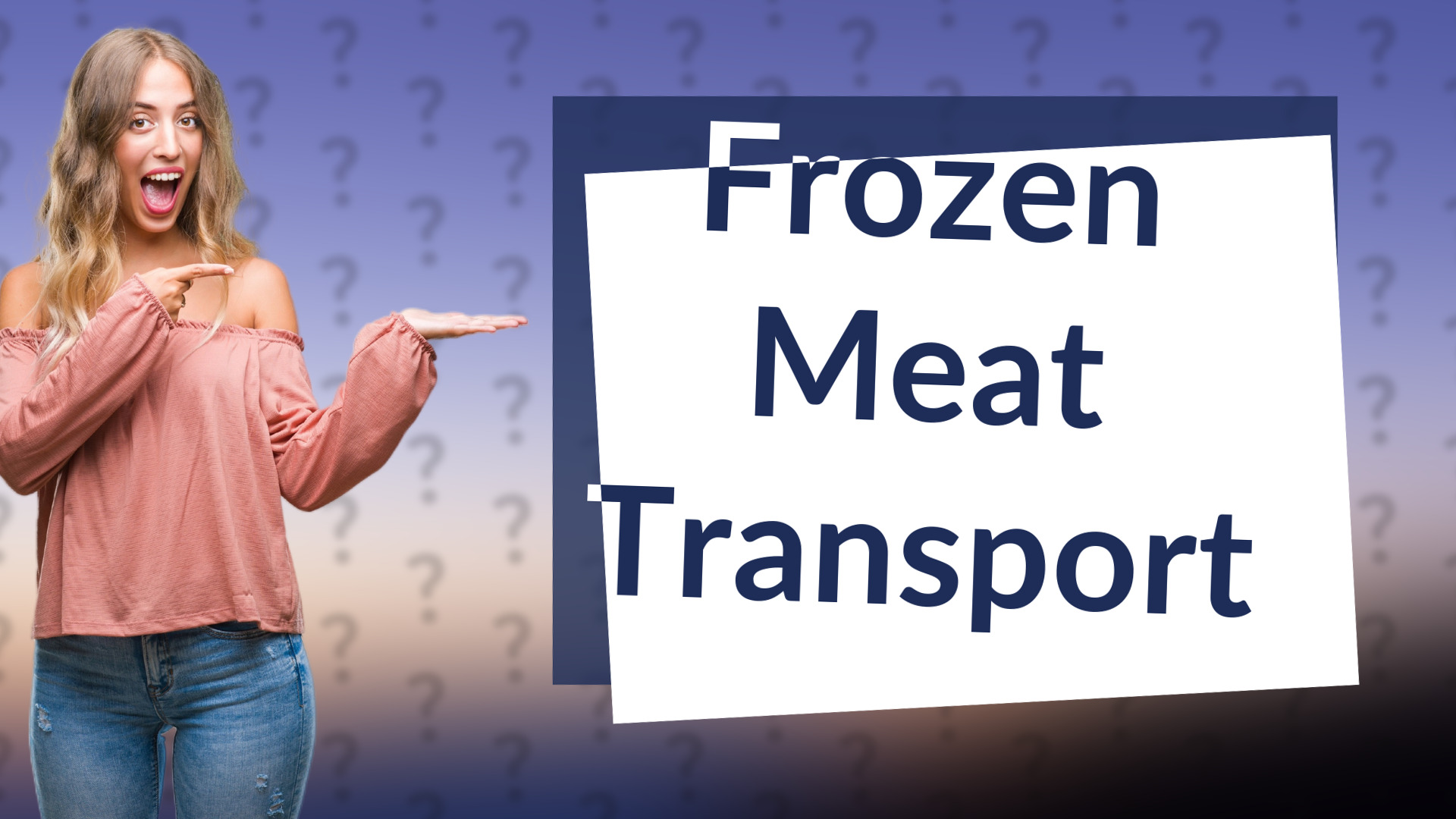 Frozen Meat Transport