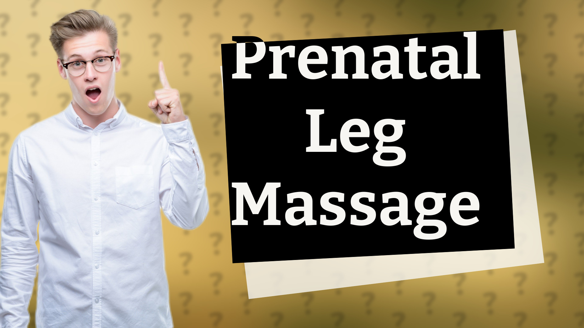 Prenatal Leg Massage