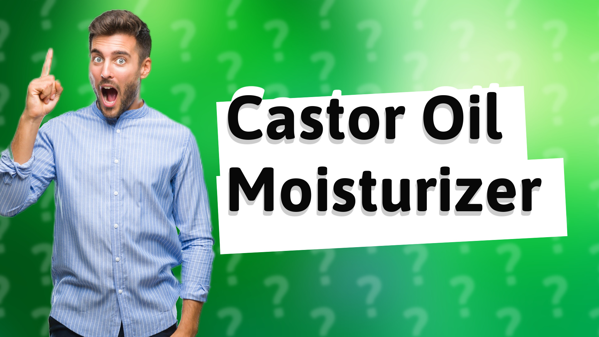 Castor Oil Moisturizer