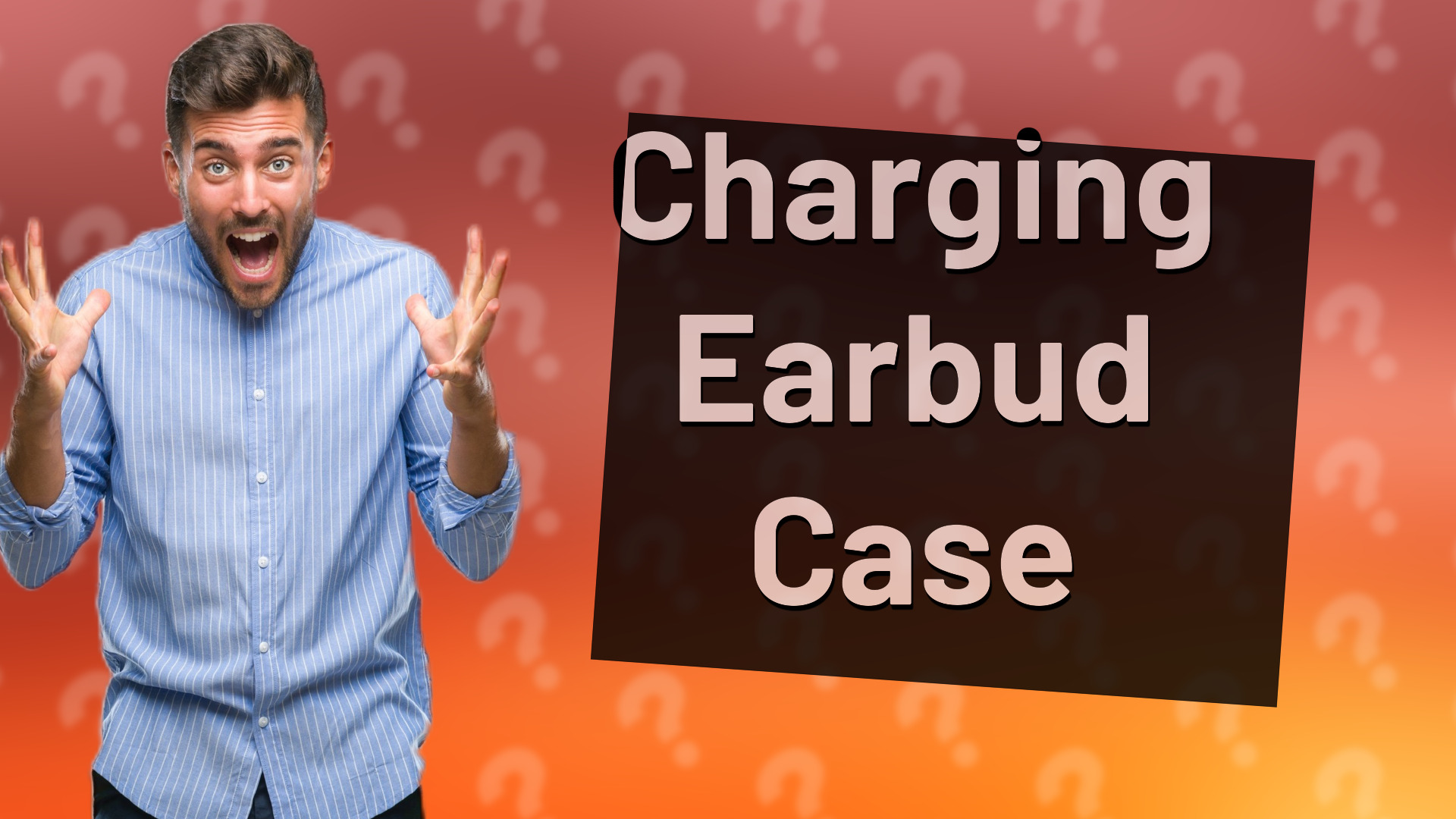 Charging Earbud Case