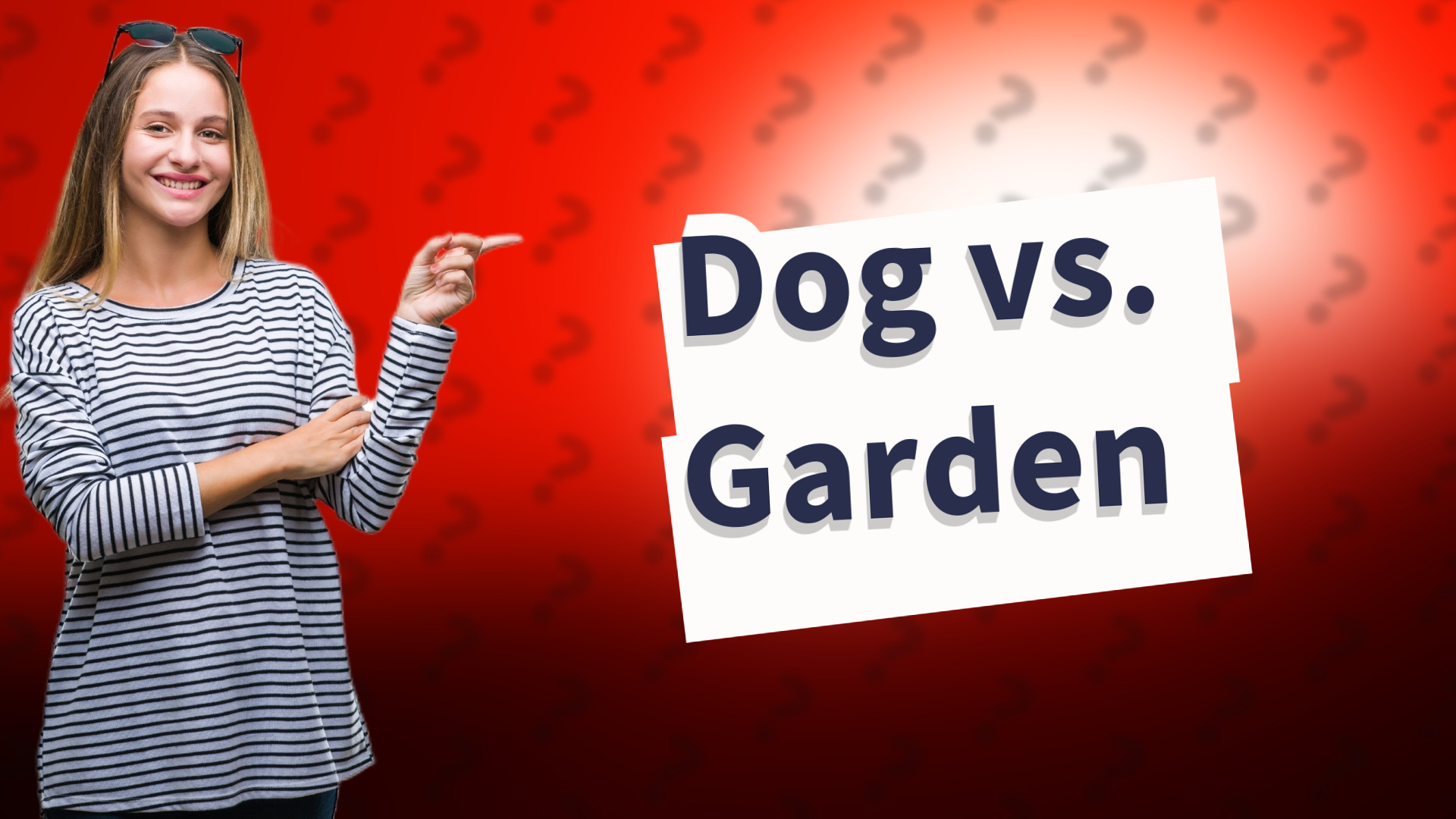 Dog vs. Garden