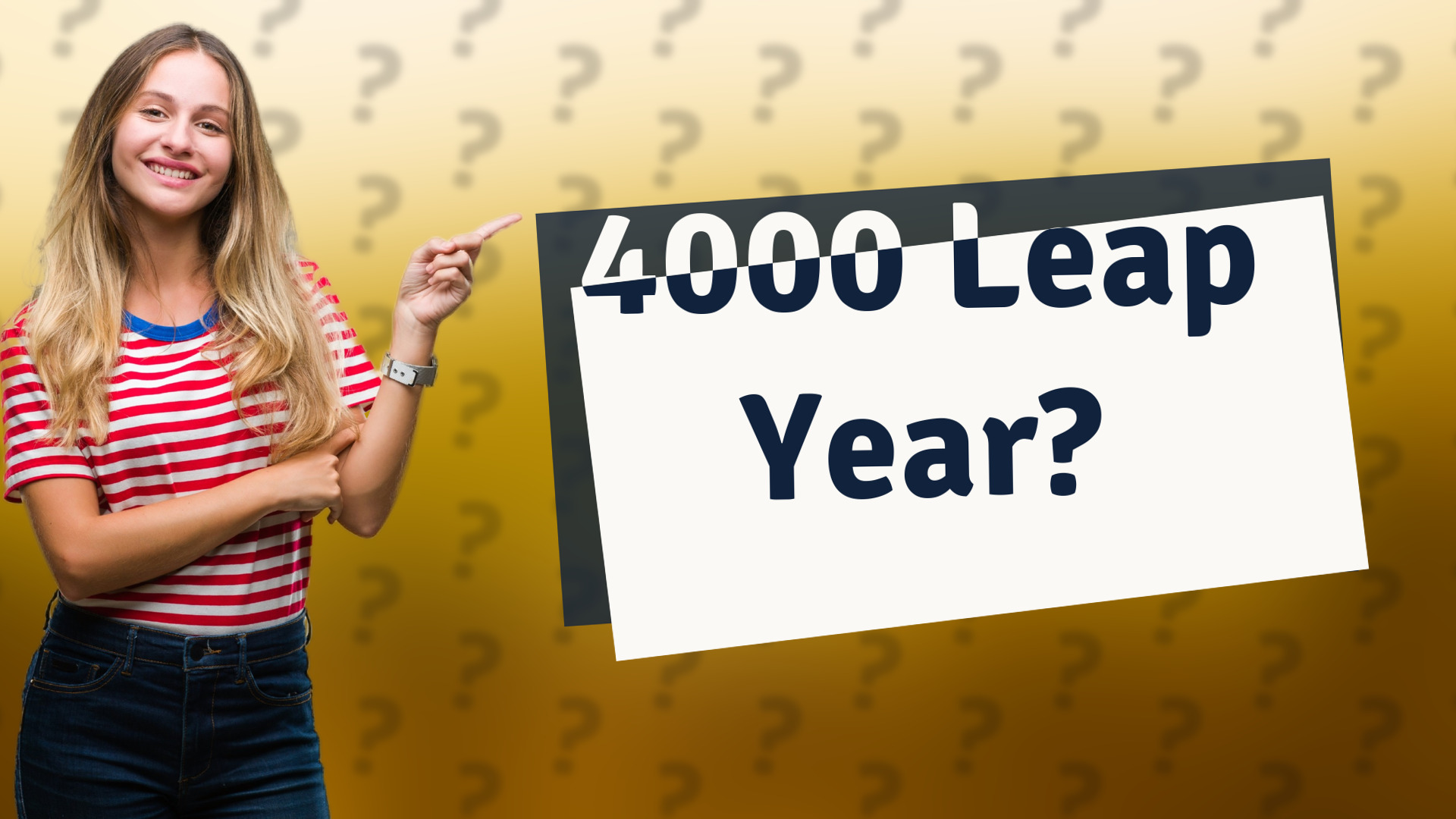 4000 Leap Year?