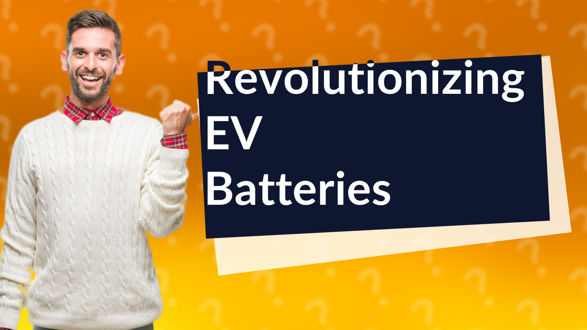 Revolutionizing EV Batteries