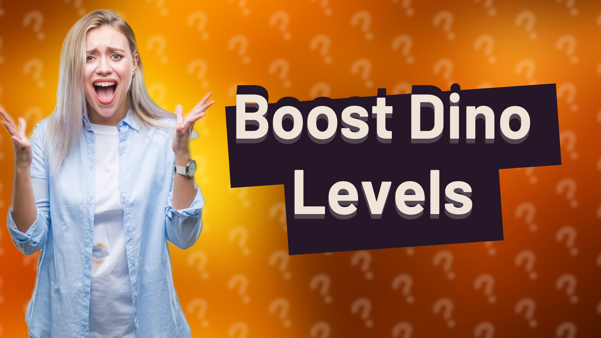 Boost Dino Levels