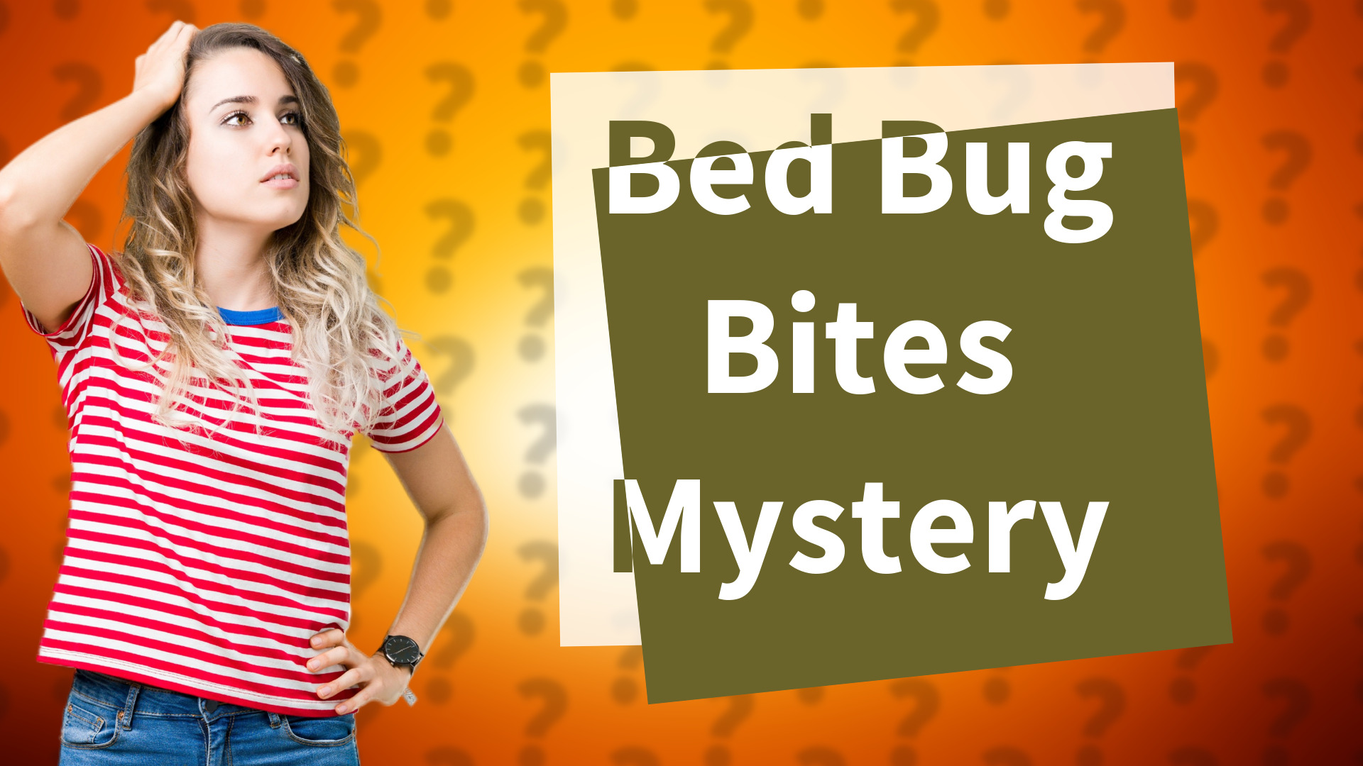 Bed Bug Bites Mystery