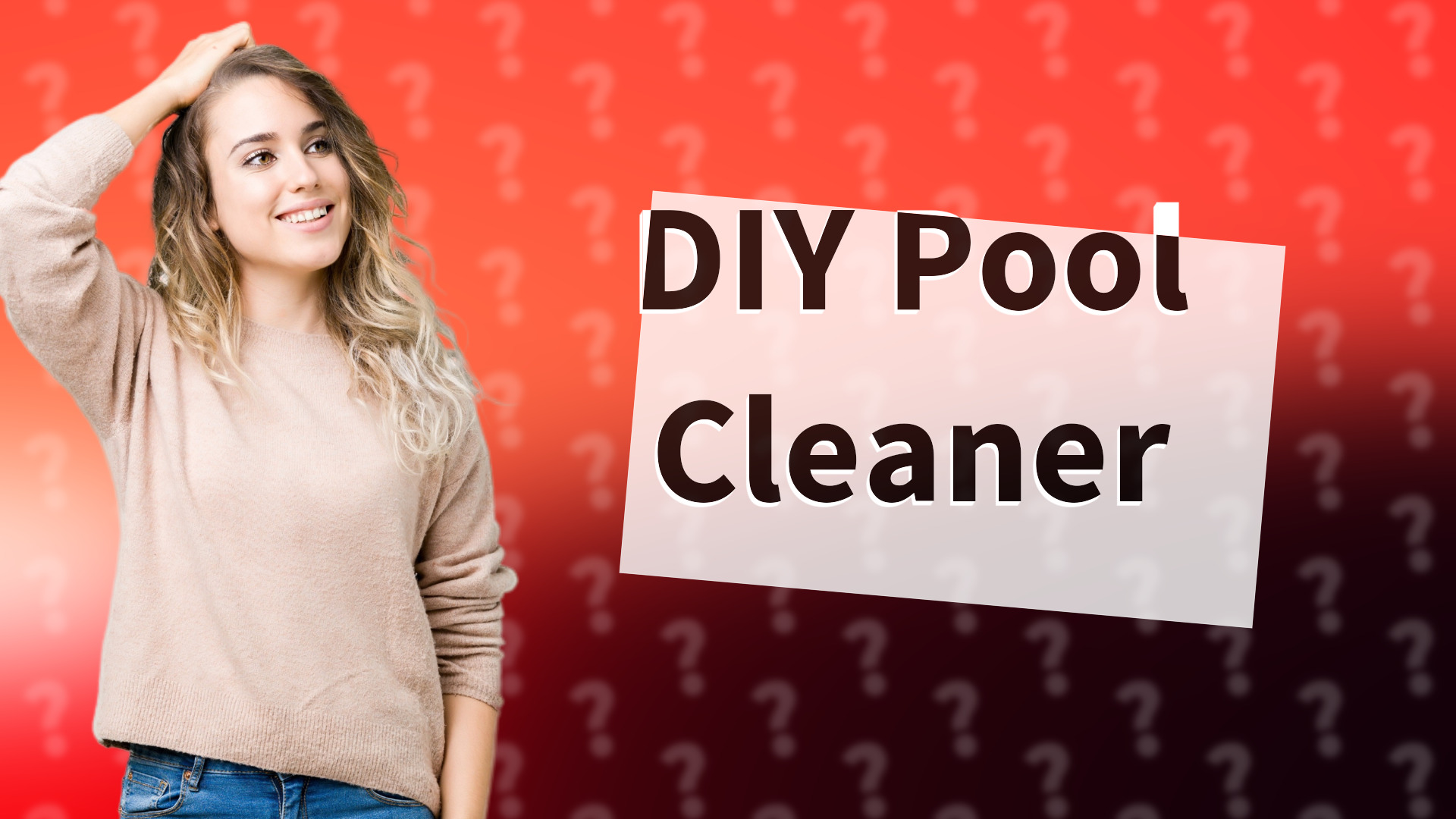 DIY Pool Cleaner