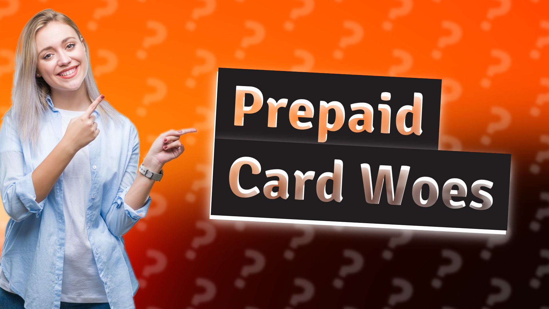 Prepaid Card Woes
