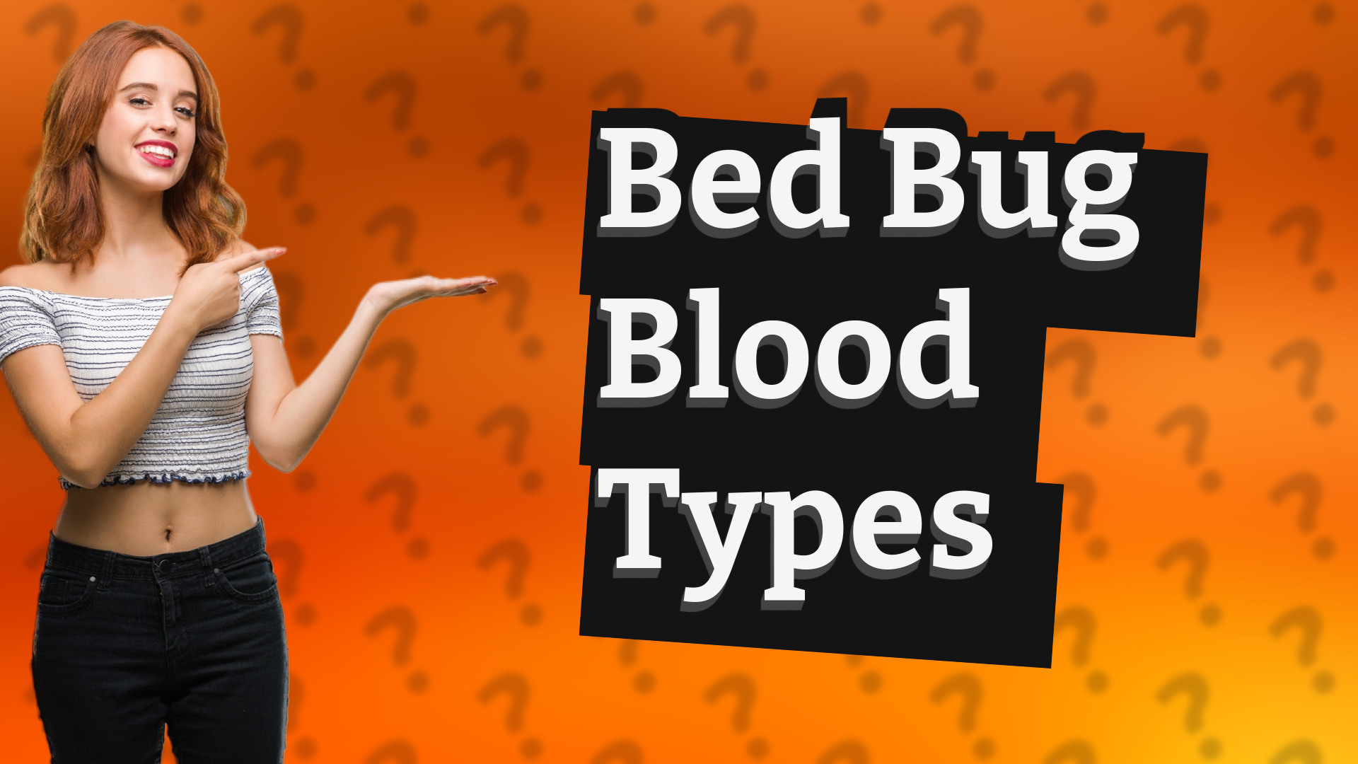 Bed Bug Blood Types