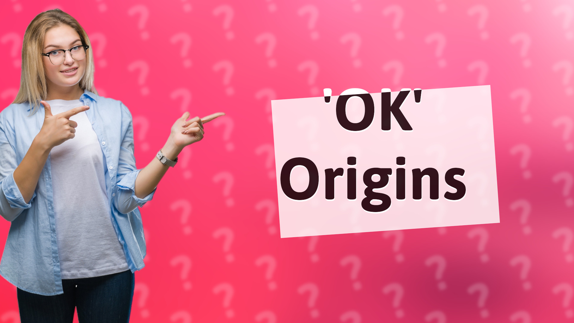 'OK' Origins