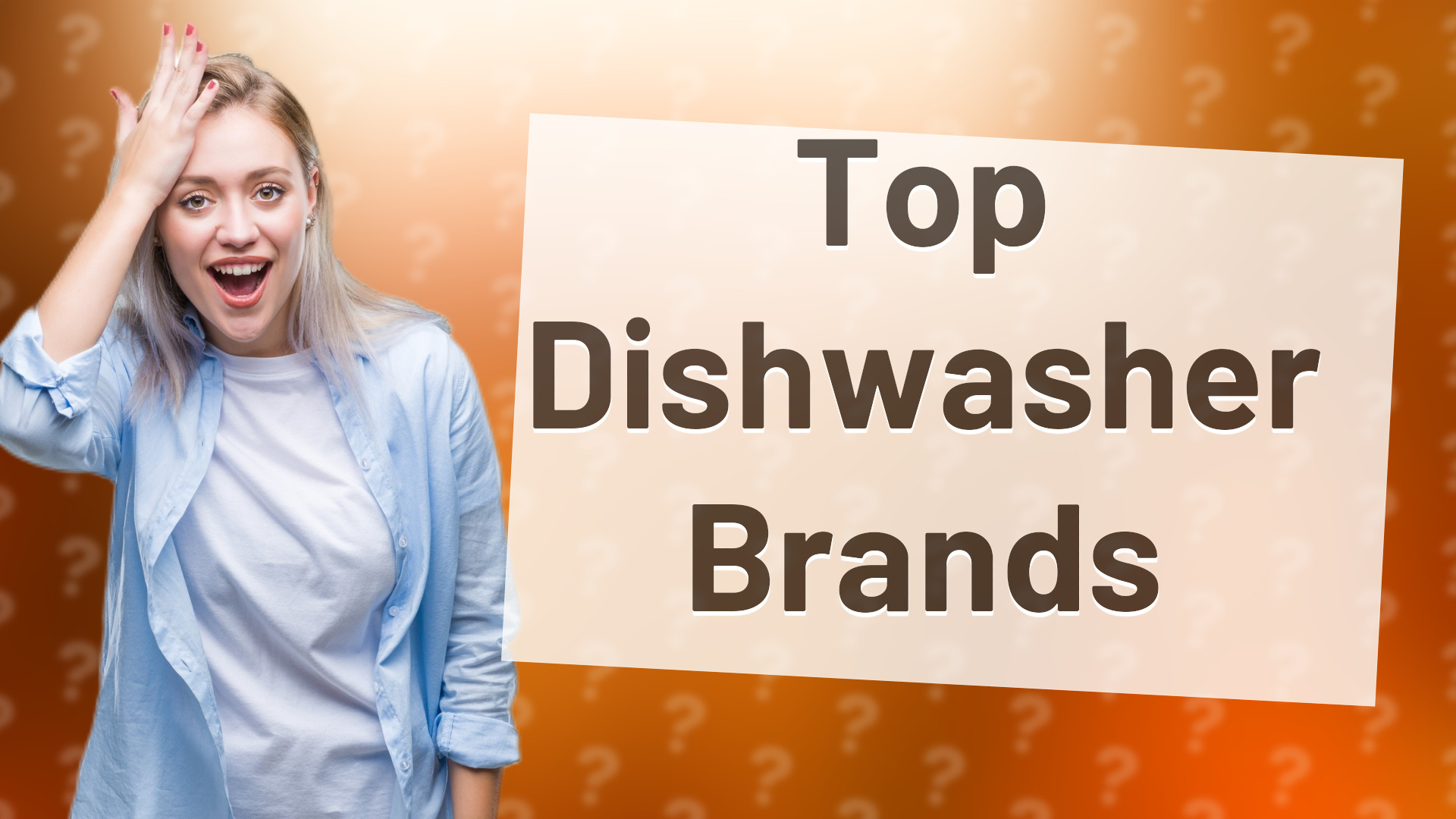 Top Dishwasher Brands