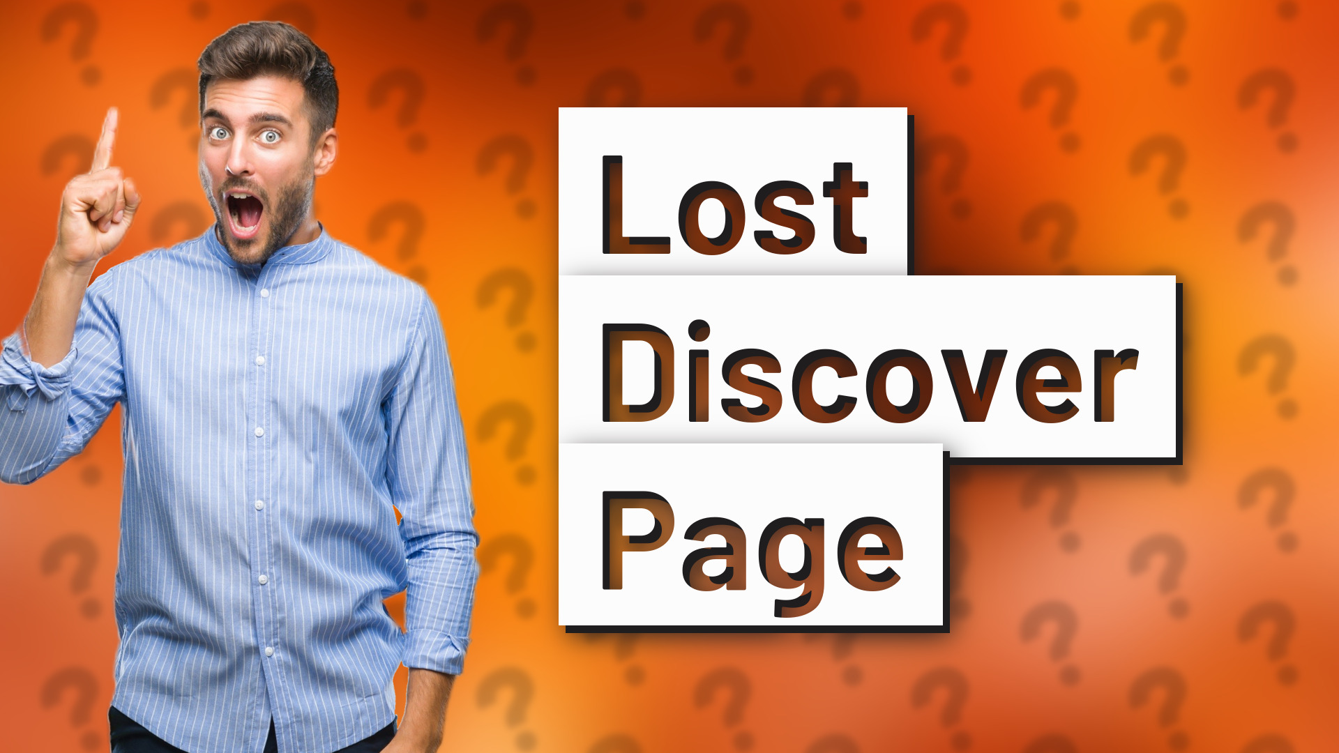 Lost Discover Page