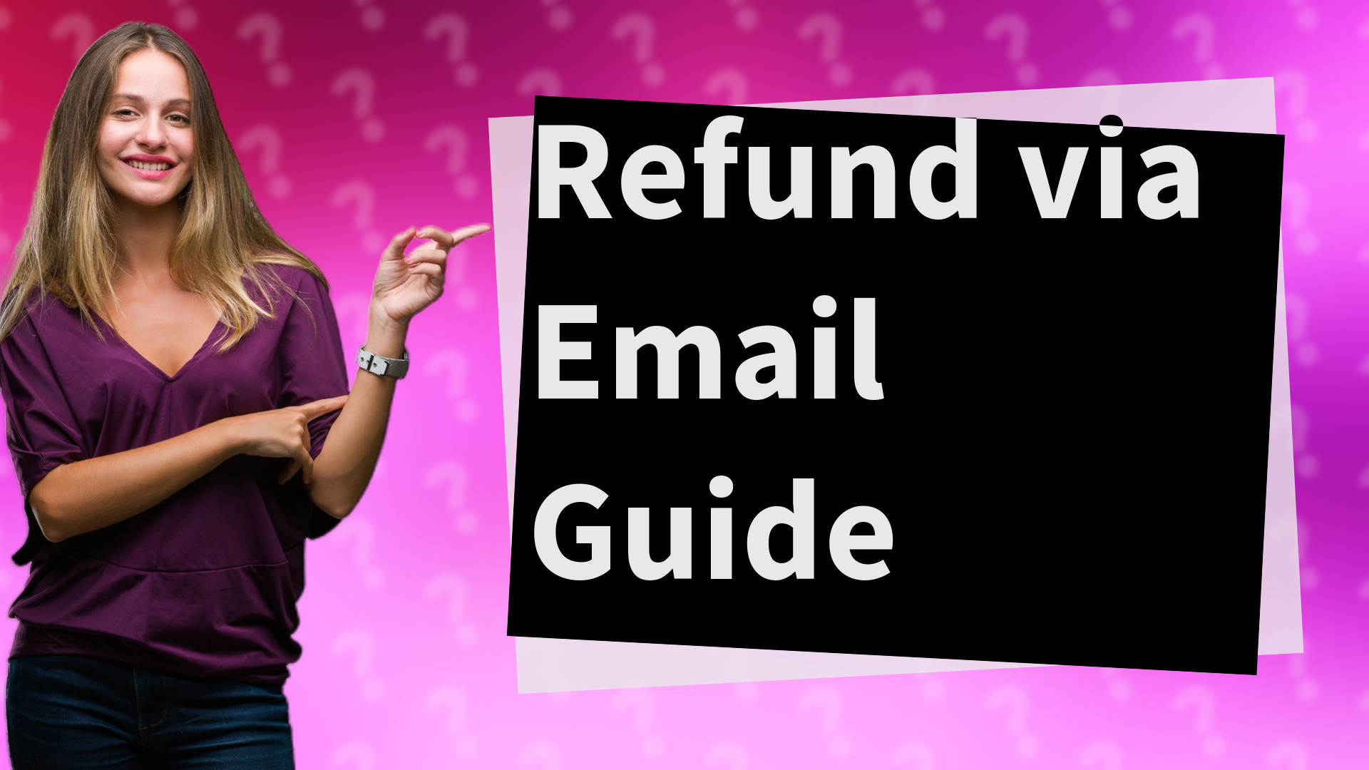 Refund via Email Guide