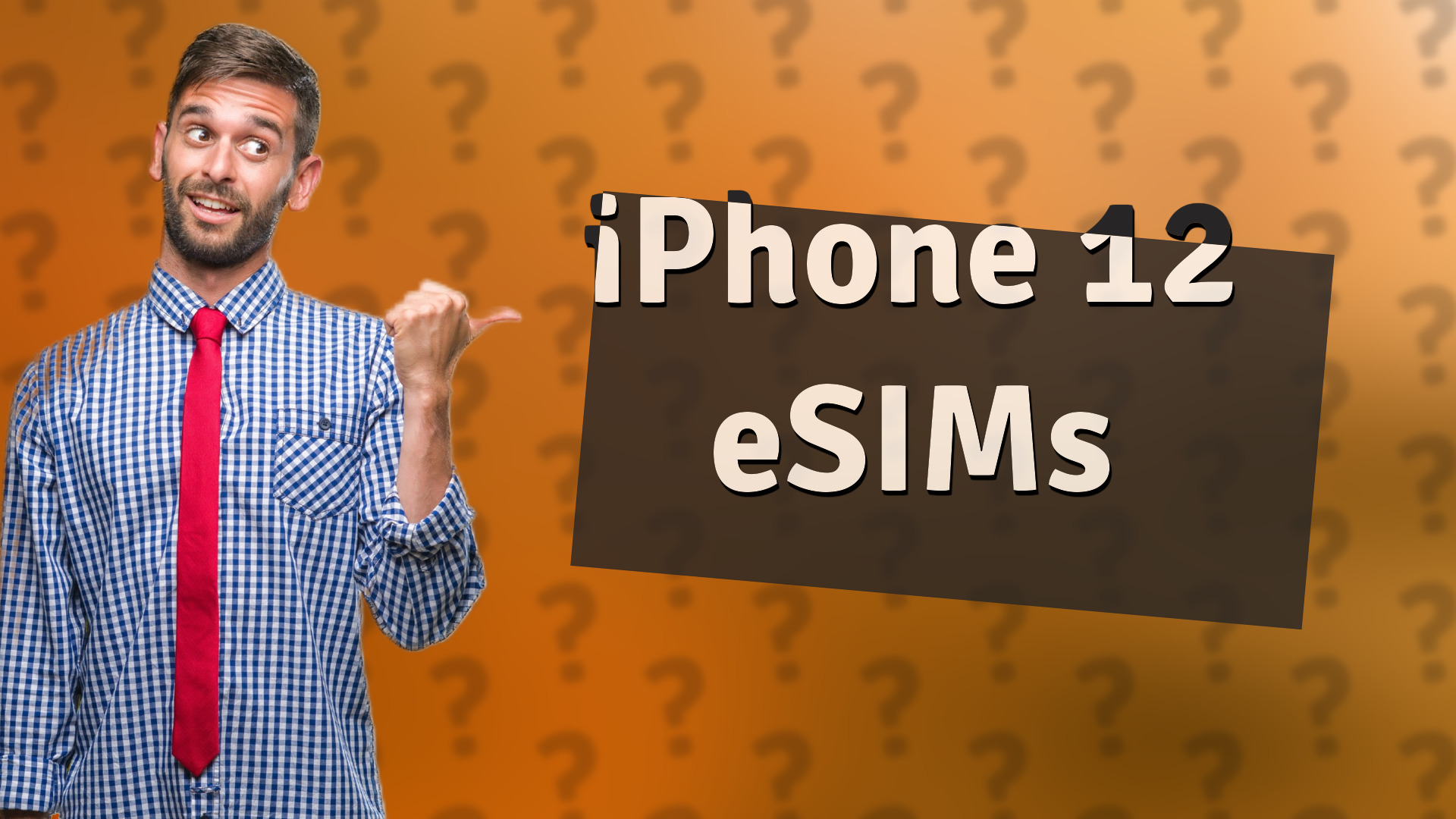 iPhone 12 eSIMs