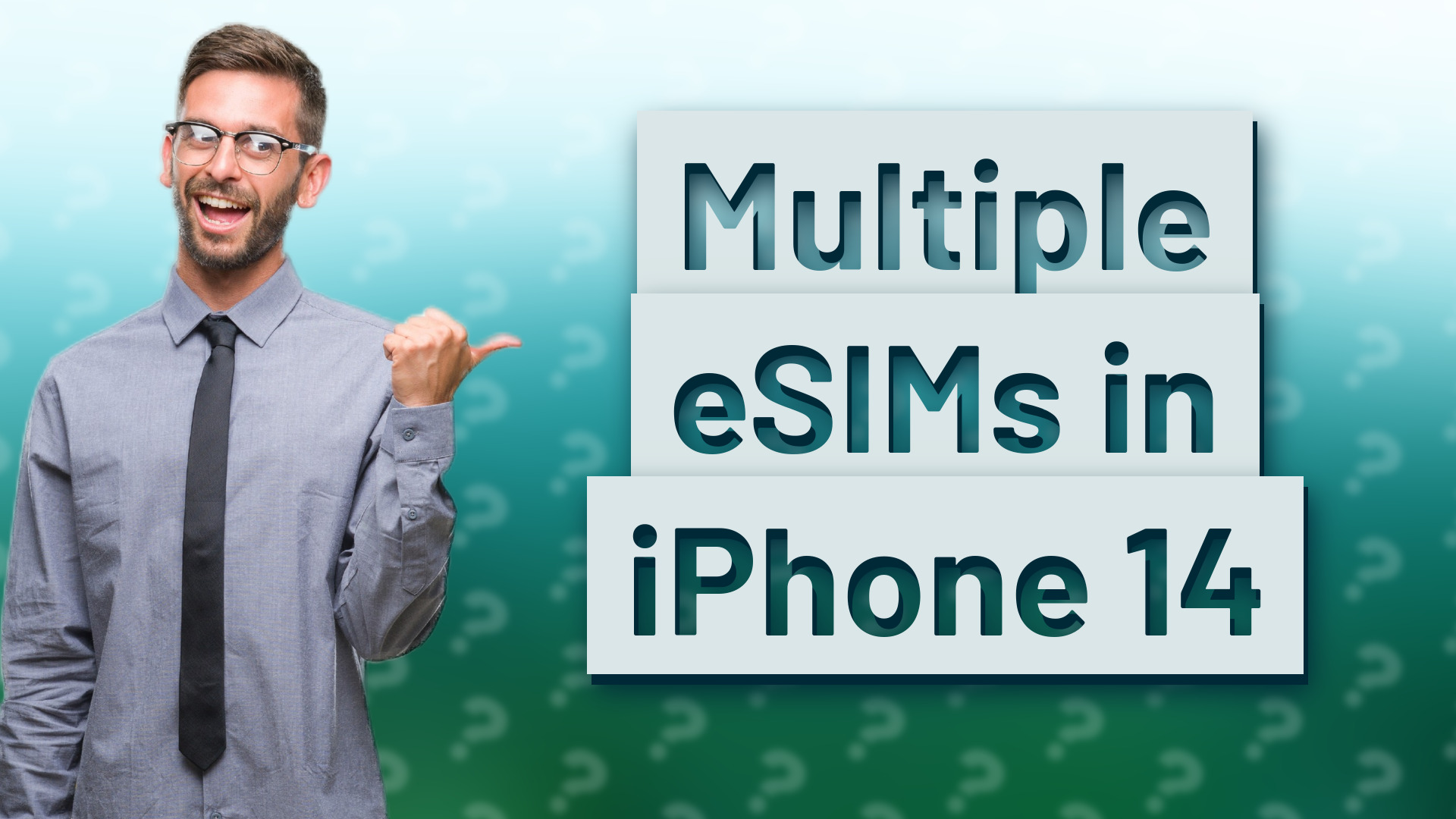 Multiple eSIMs in iPhone 14