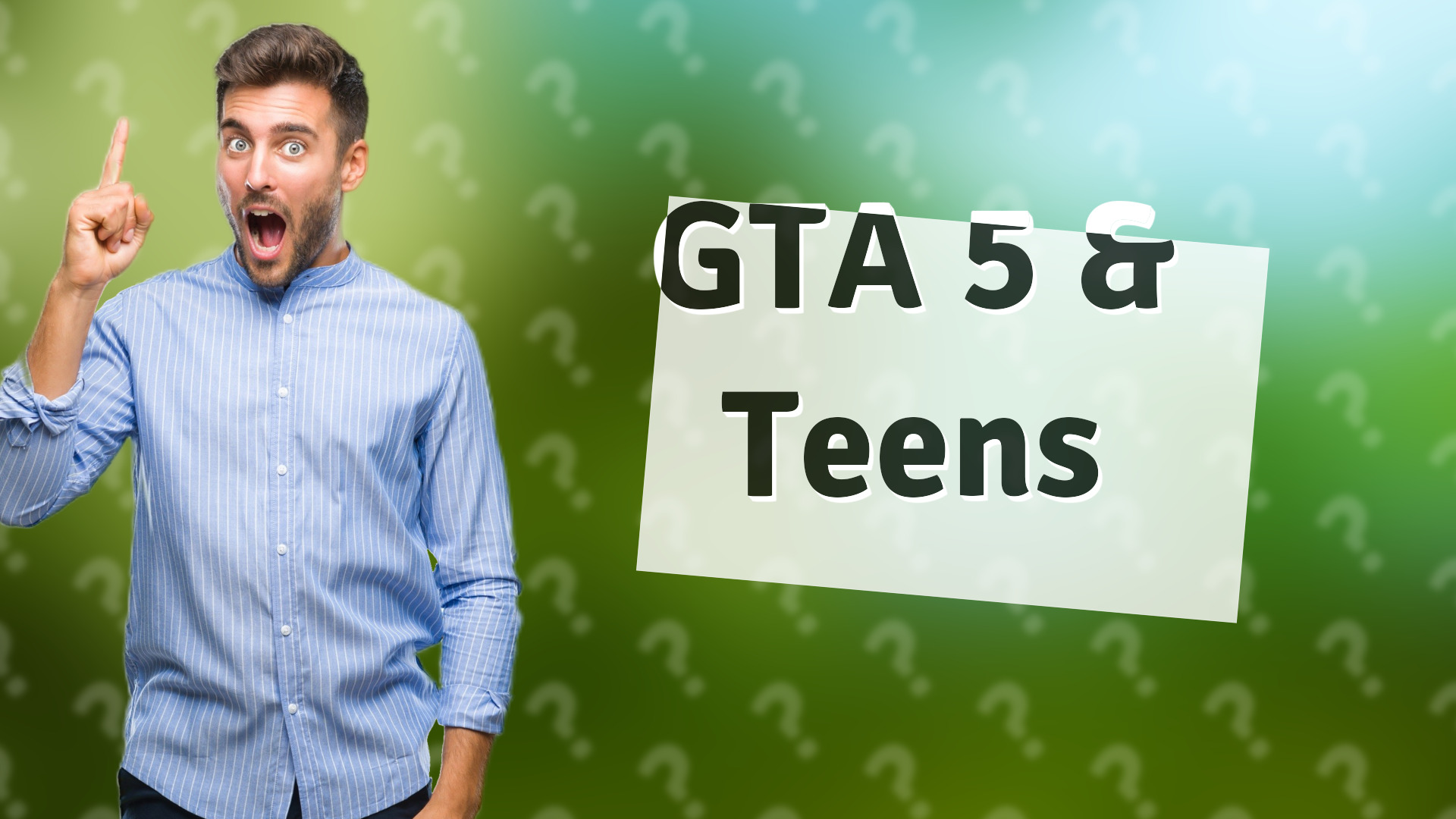 GTA 5 & Teens