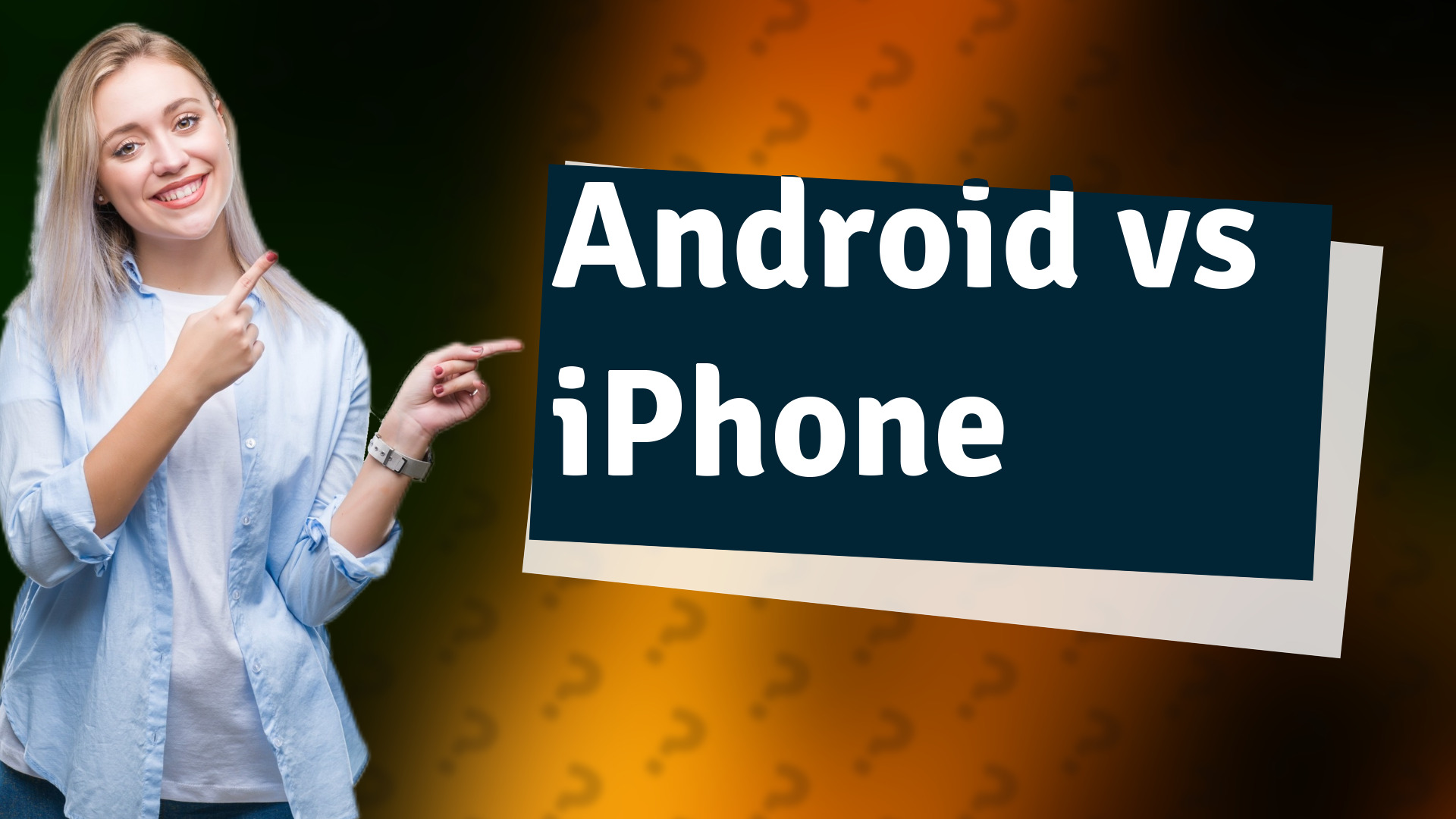 Android vs iPhone