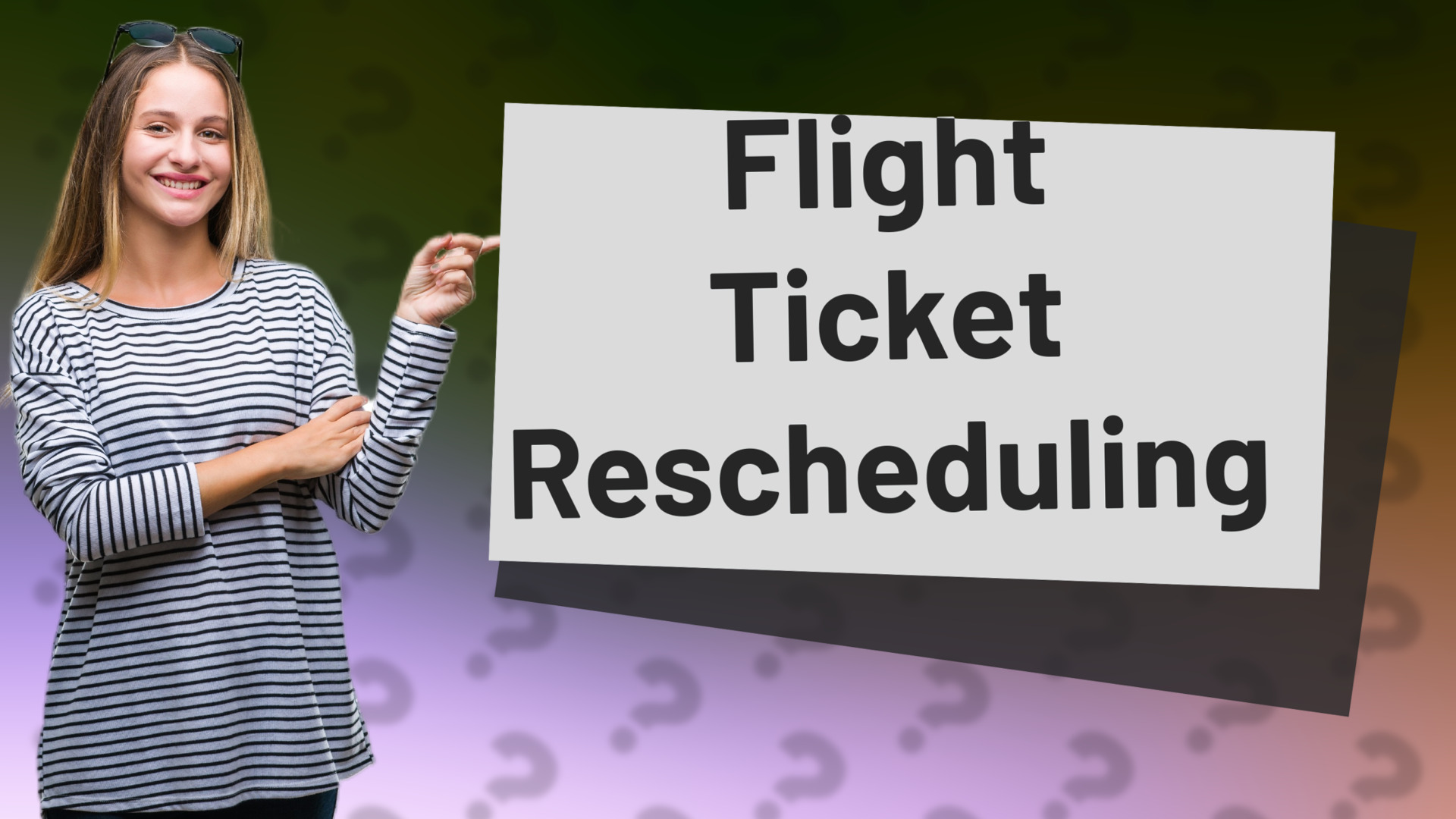Flight Ticket Rescheduling