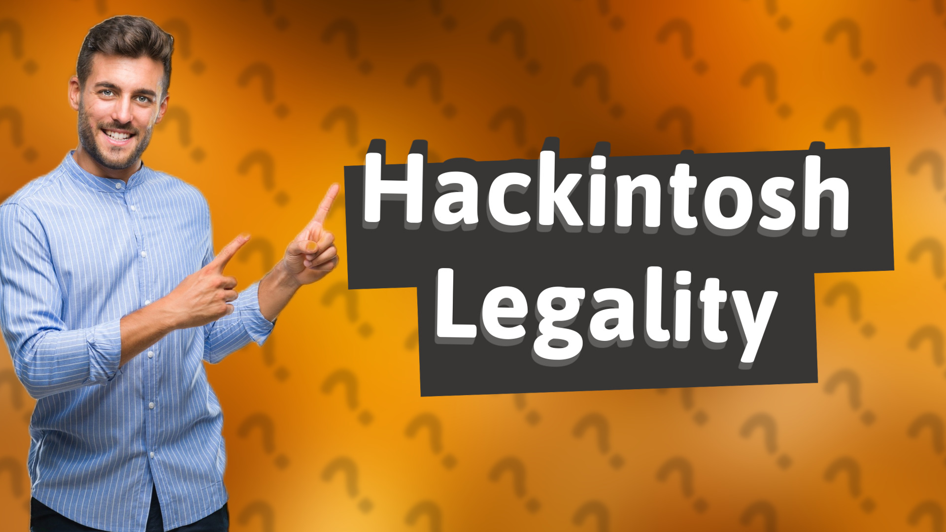 Hackintosh Legality
