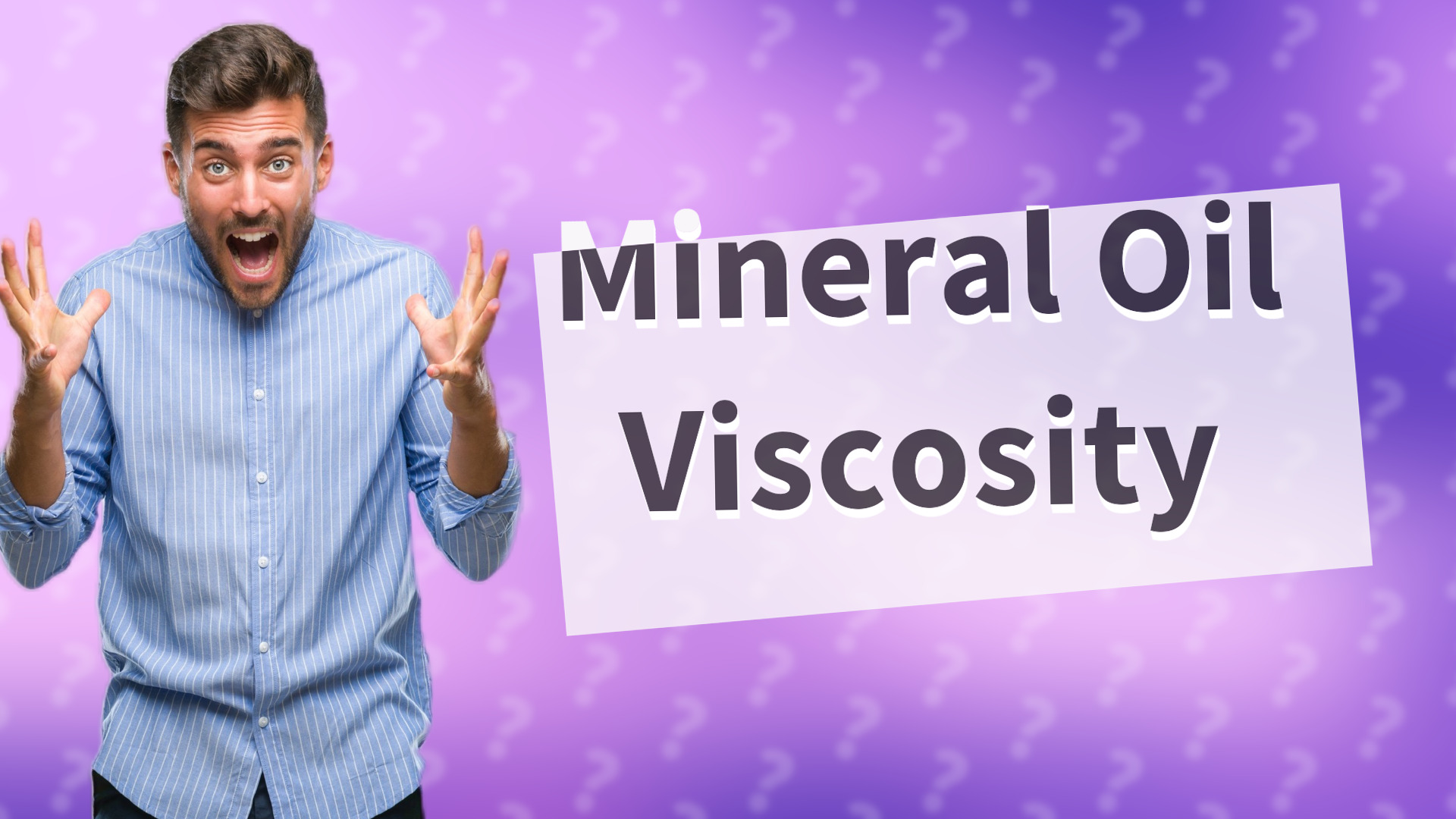 Mineral Oil Viscosity
