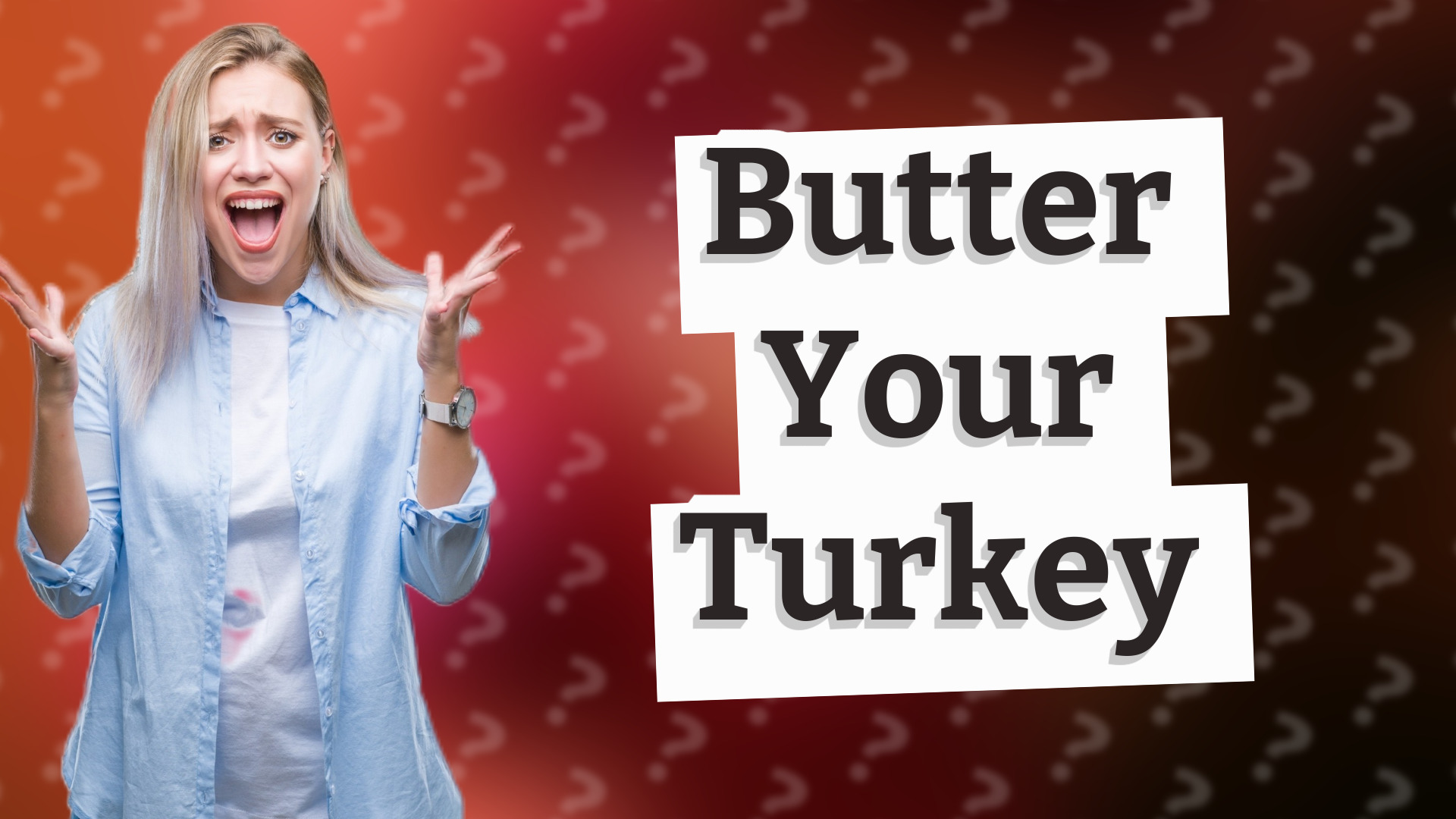 Butter Your Turkey