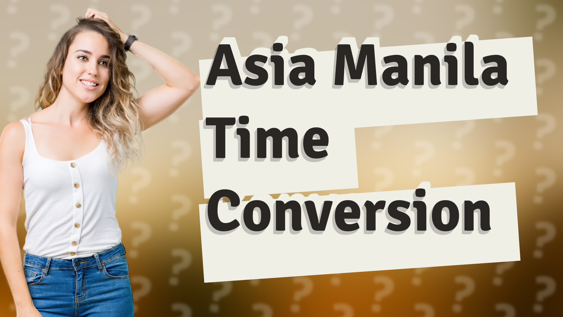 Asia Manila Time Conversion