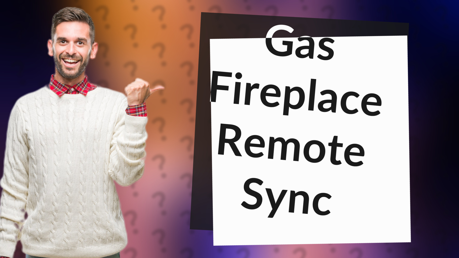 Gas Fireplace Remote Sync
