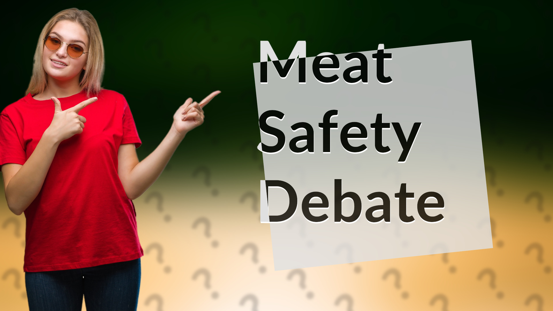 Meat Safety Debate