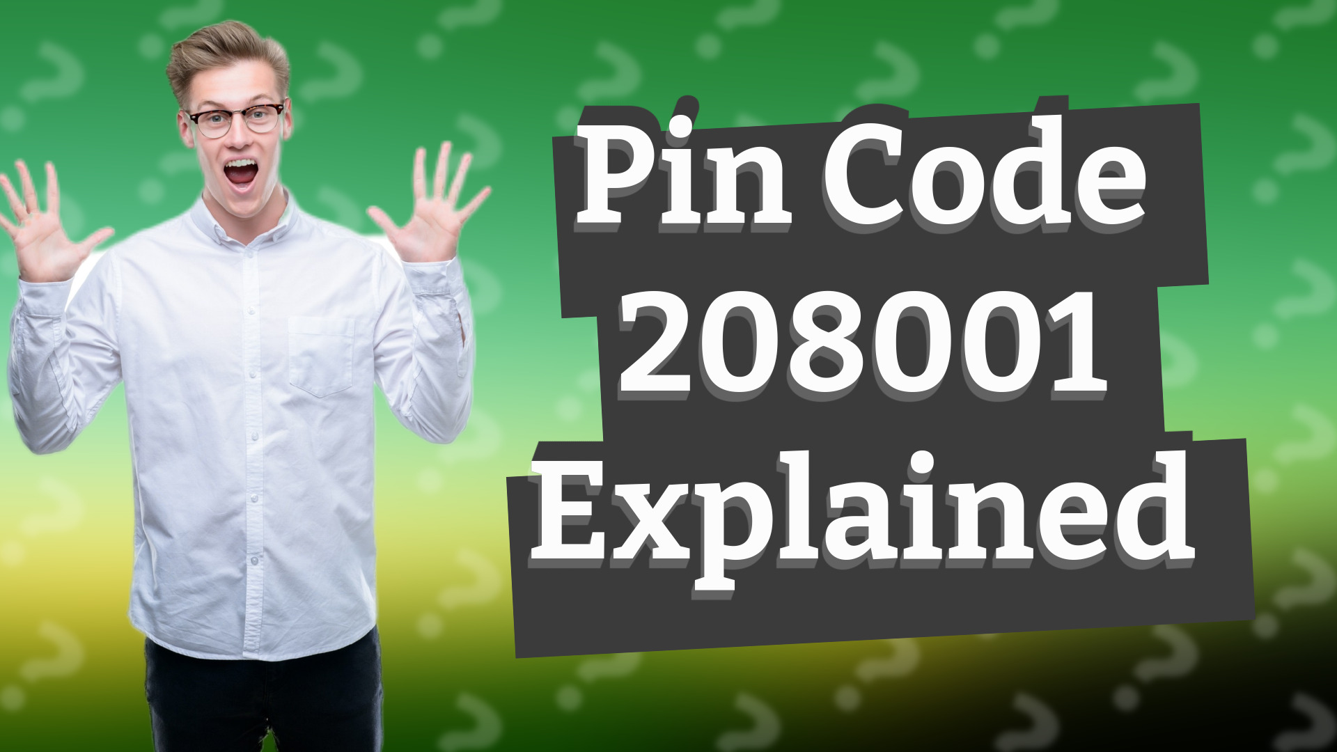 Pin Code 208001 Explained