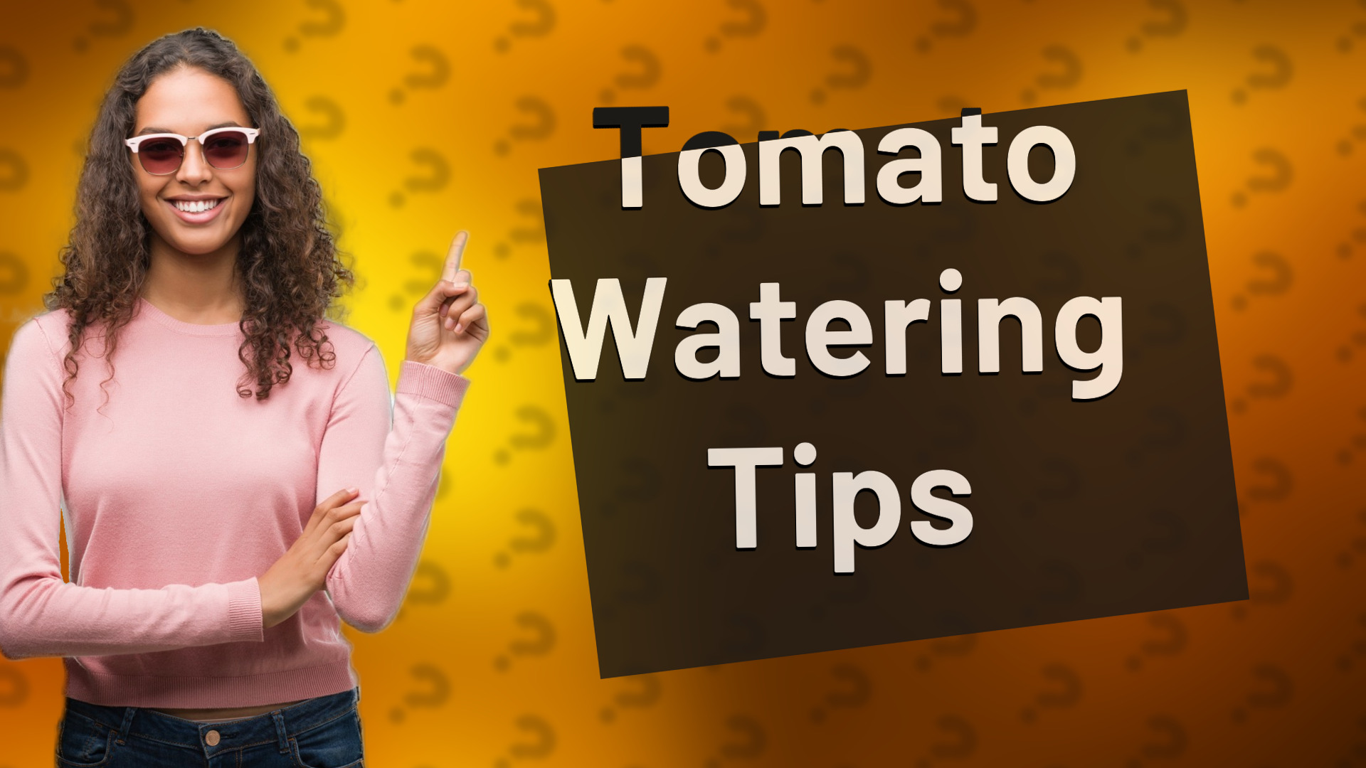 Tomato Watering Tips