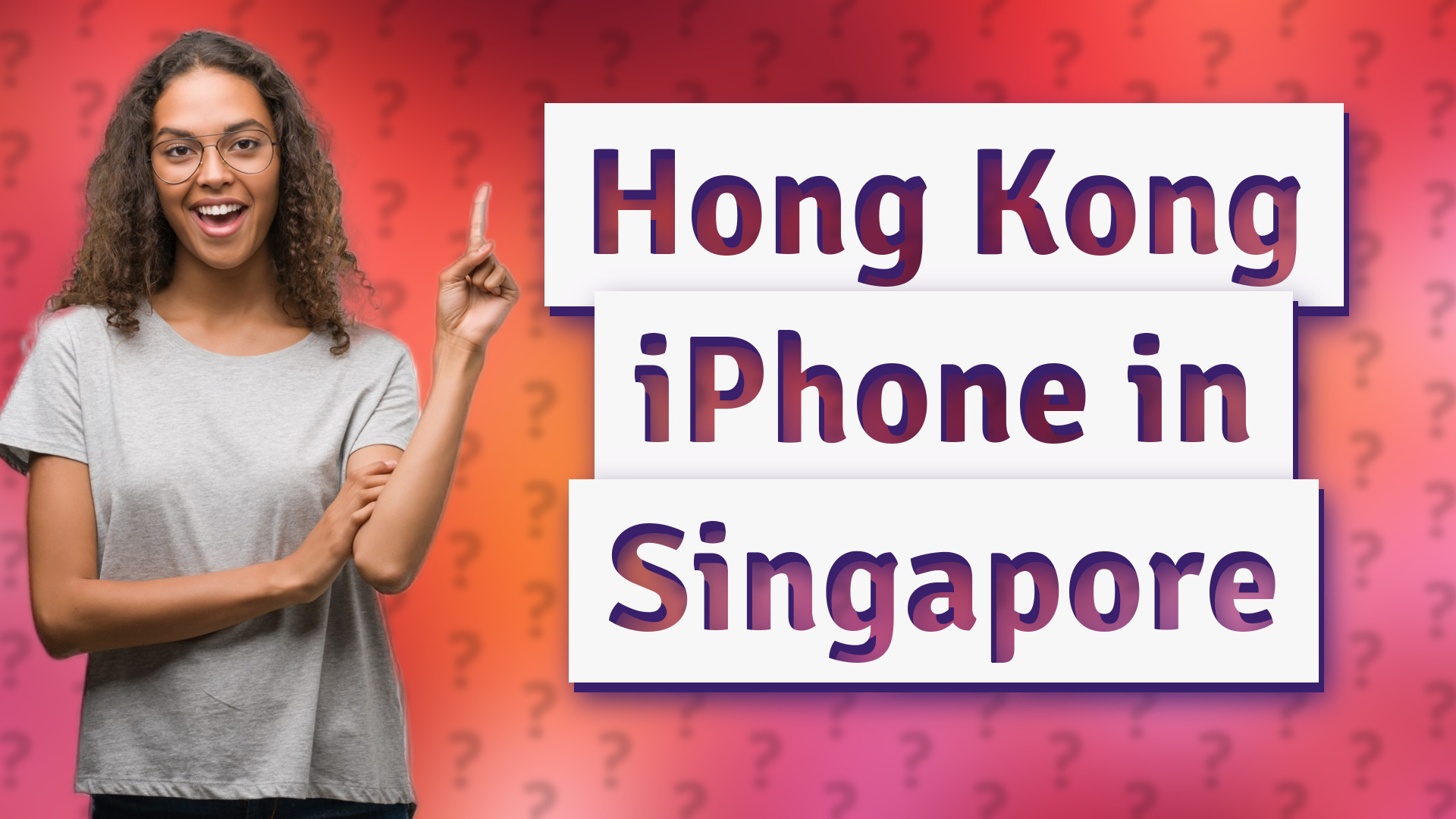 Hong Kong iPhone in Singapore