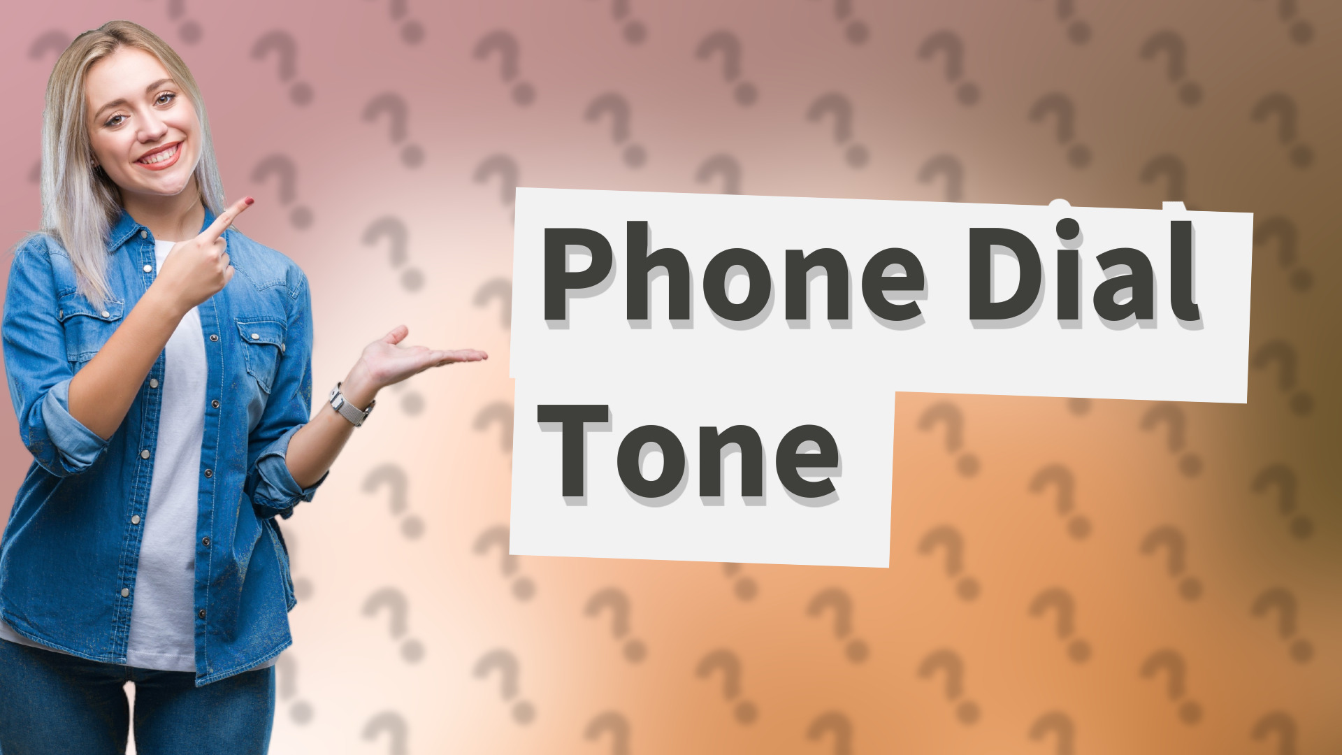 Phone Dial Tone