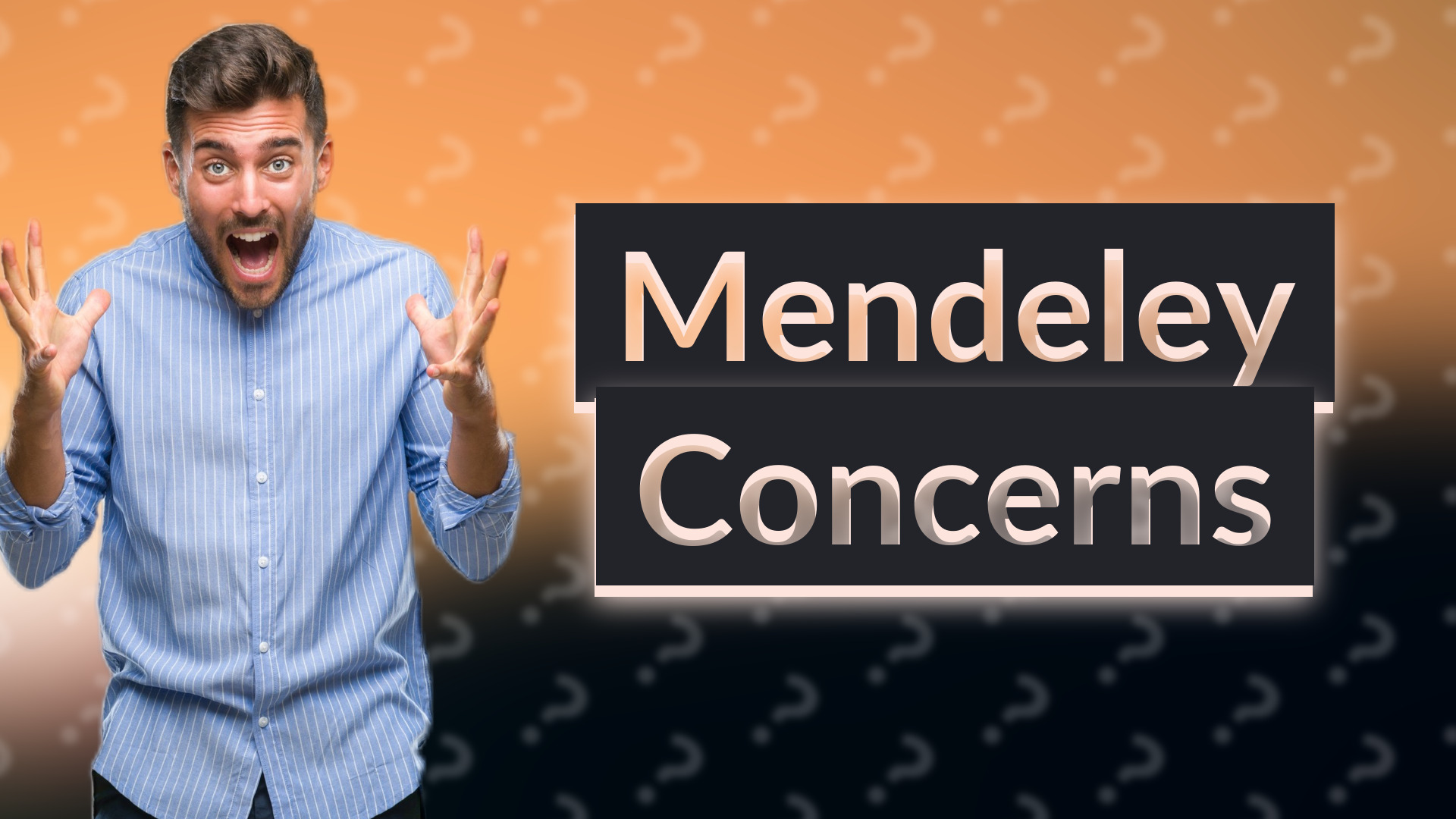 Mendeley Concerns