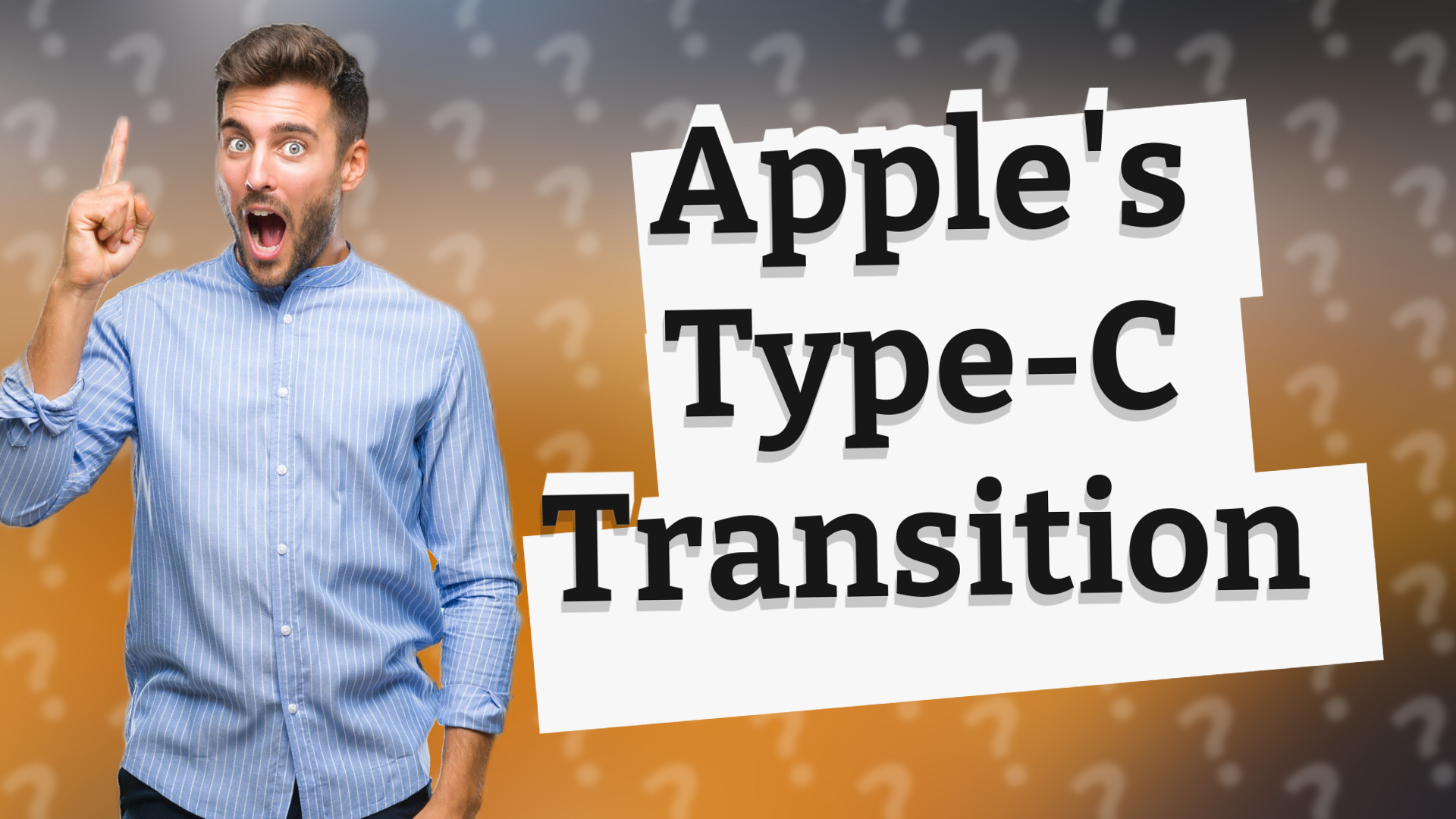 Apple's Type-C Transition