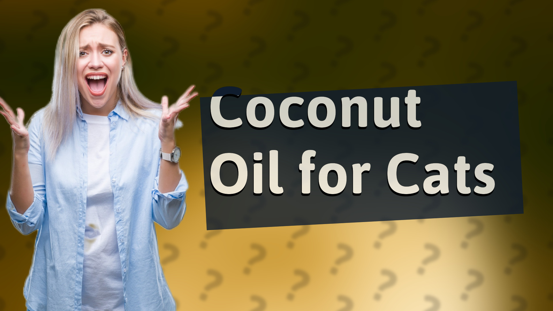 Coconut Oil for Cats