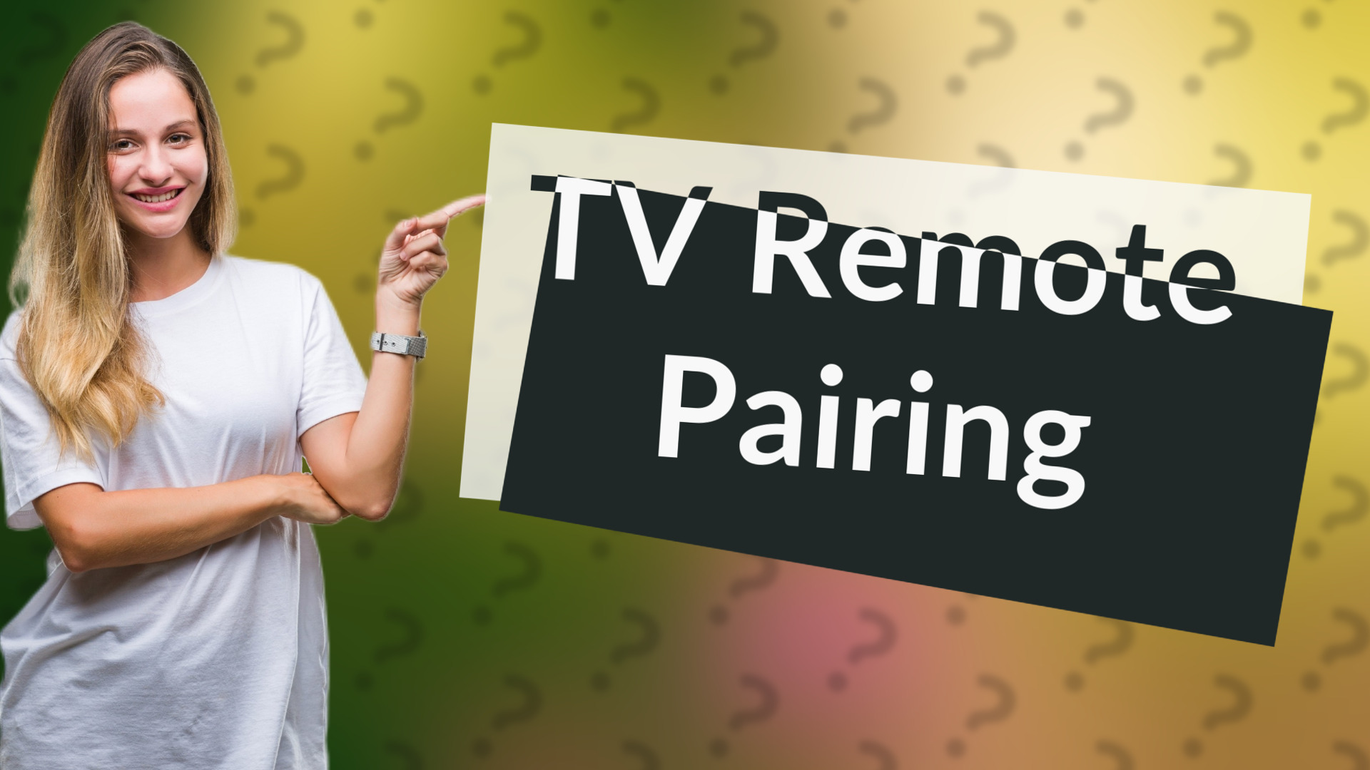 TV Remote Pairing