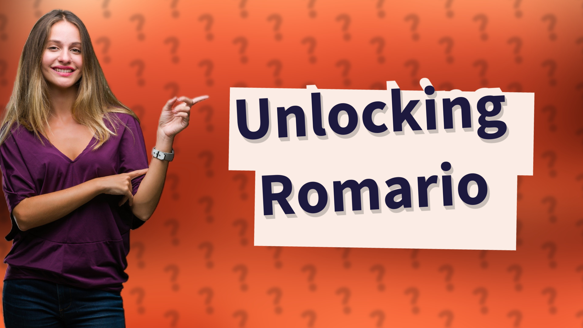 Unlocking Romario