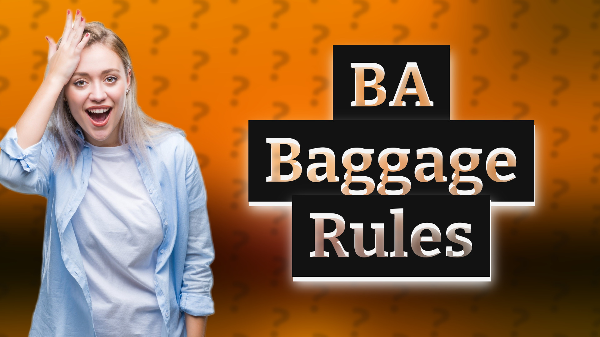 BA Baggage Rules