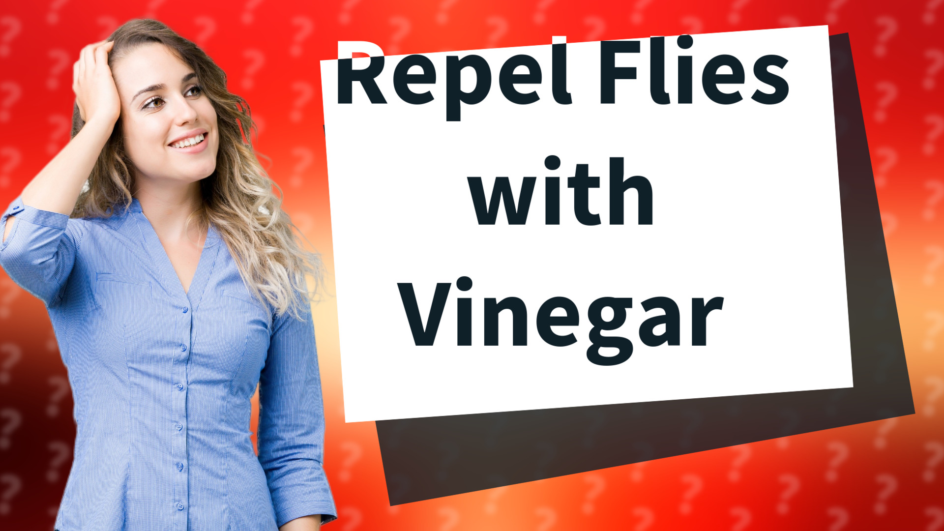 Repel Flies with Vinegar