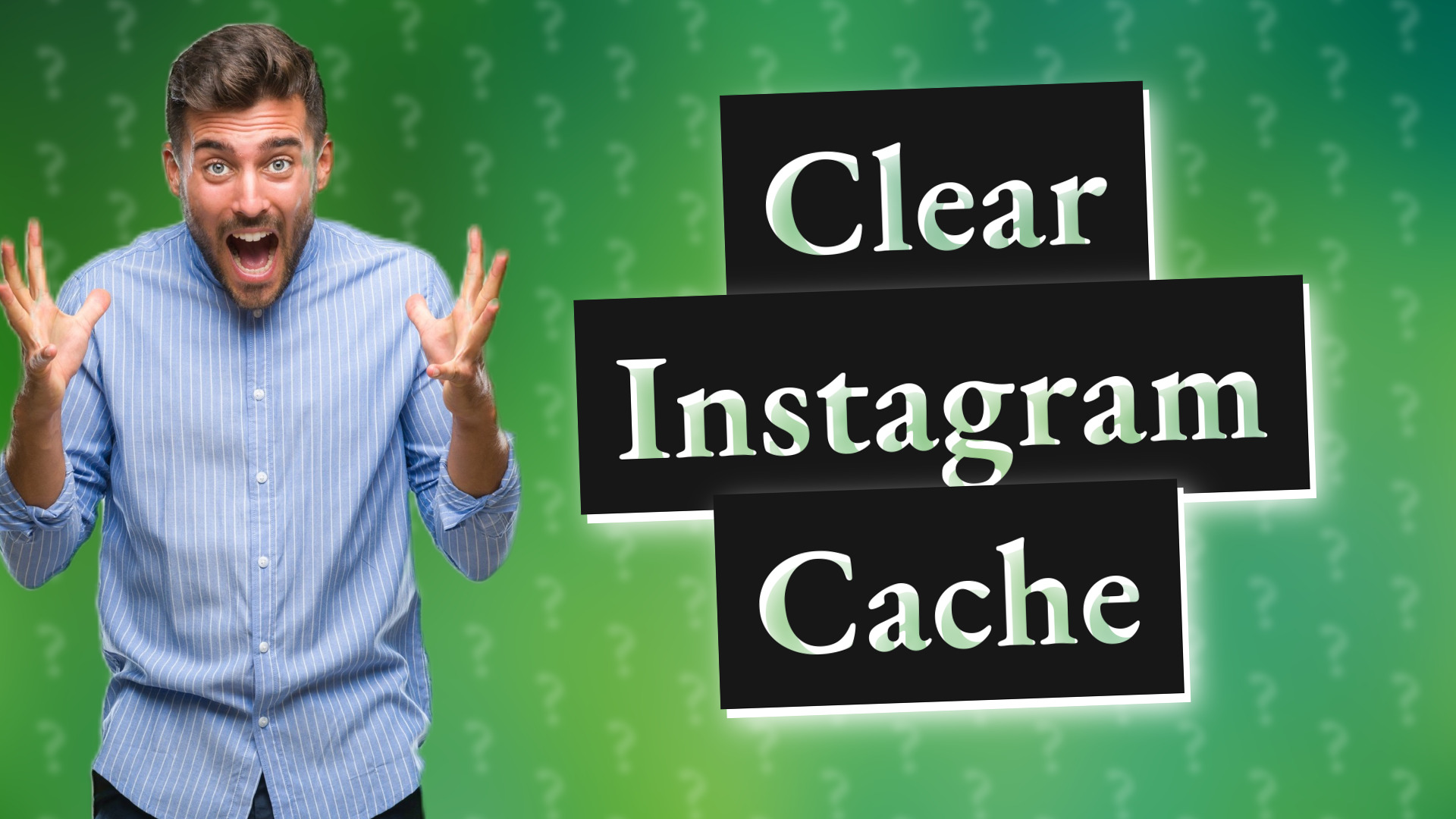 Clear Instagram Cache