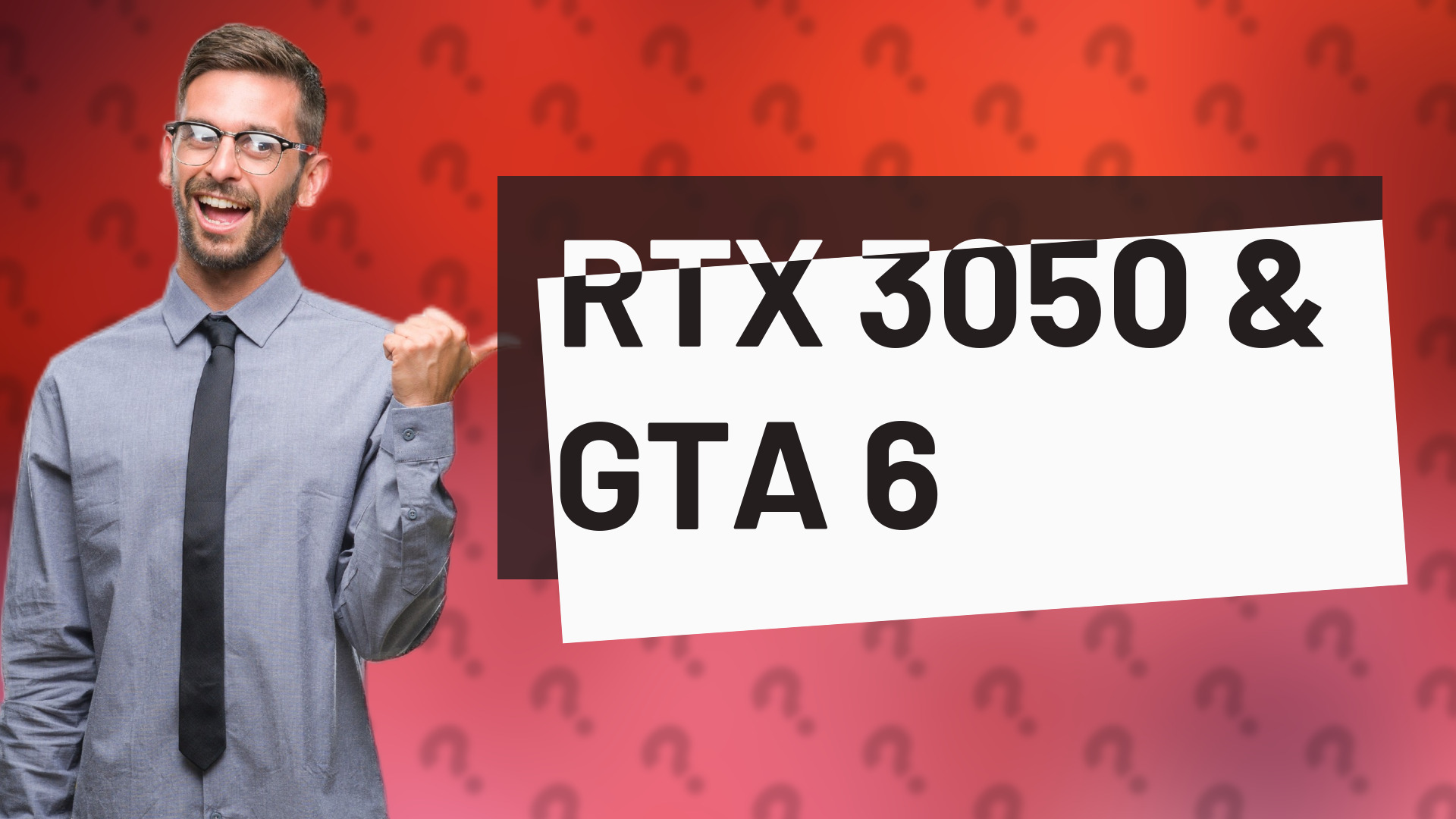 RTX 3050 & GTA 6
