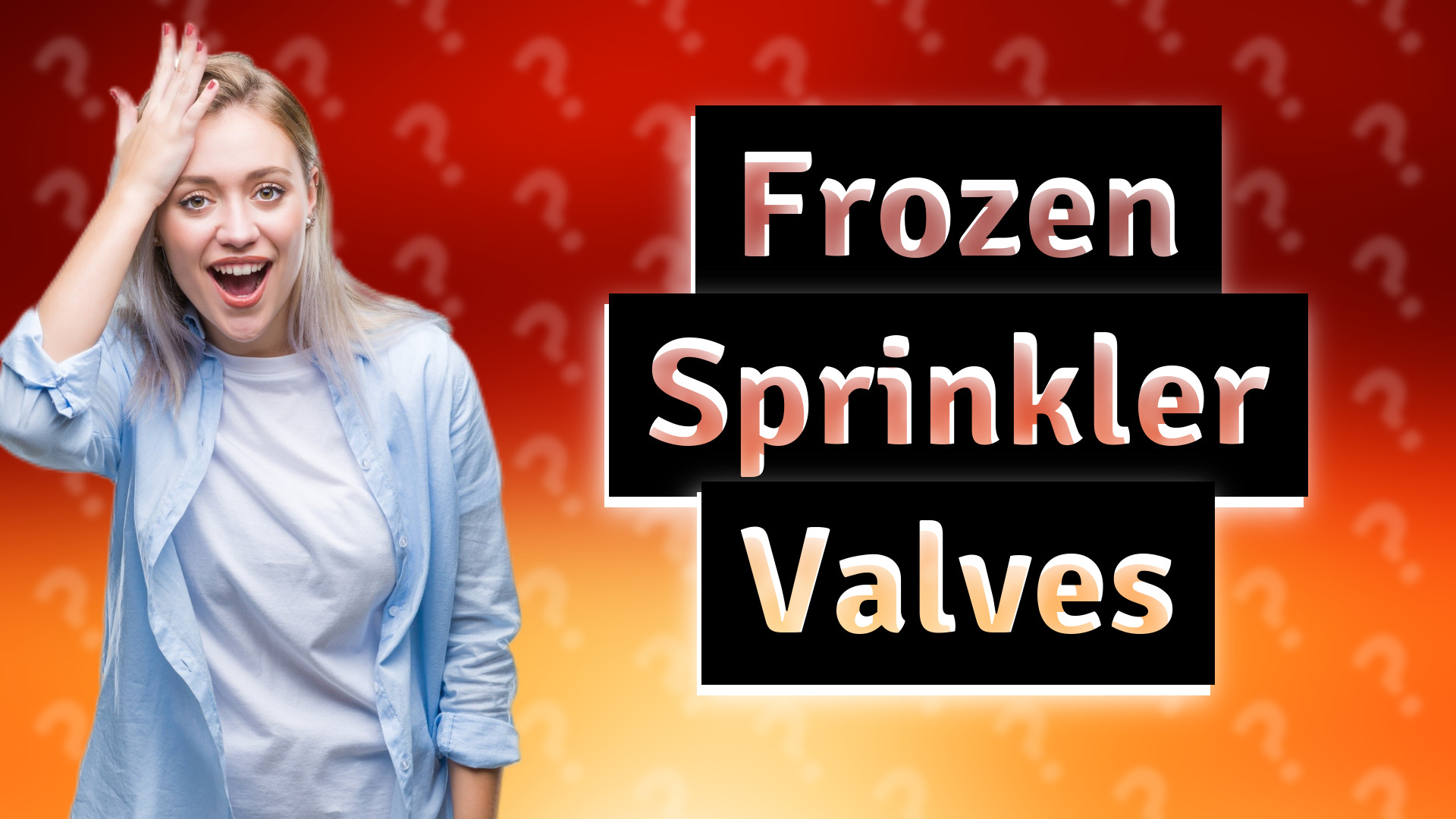 Frozen Sprinkler Valves