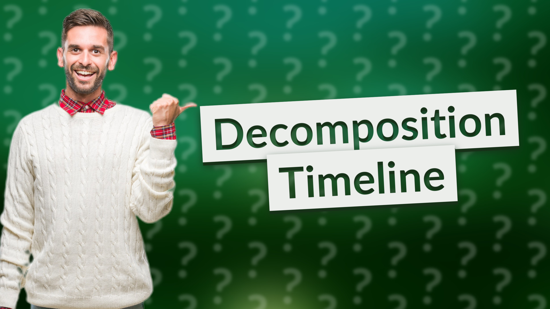 Decomposition Timeline