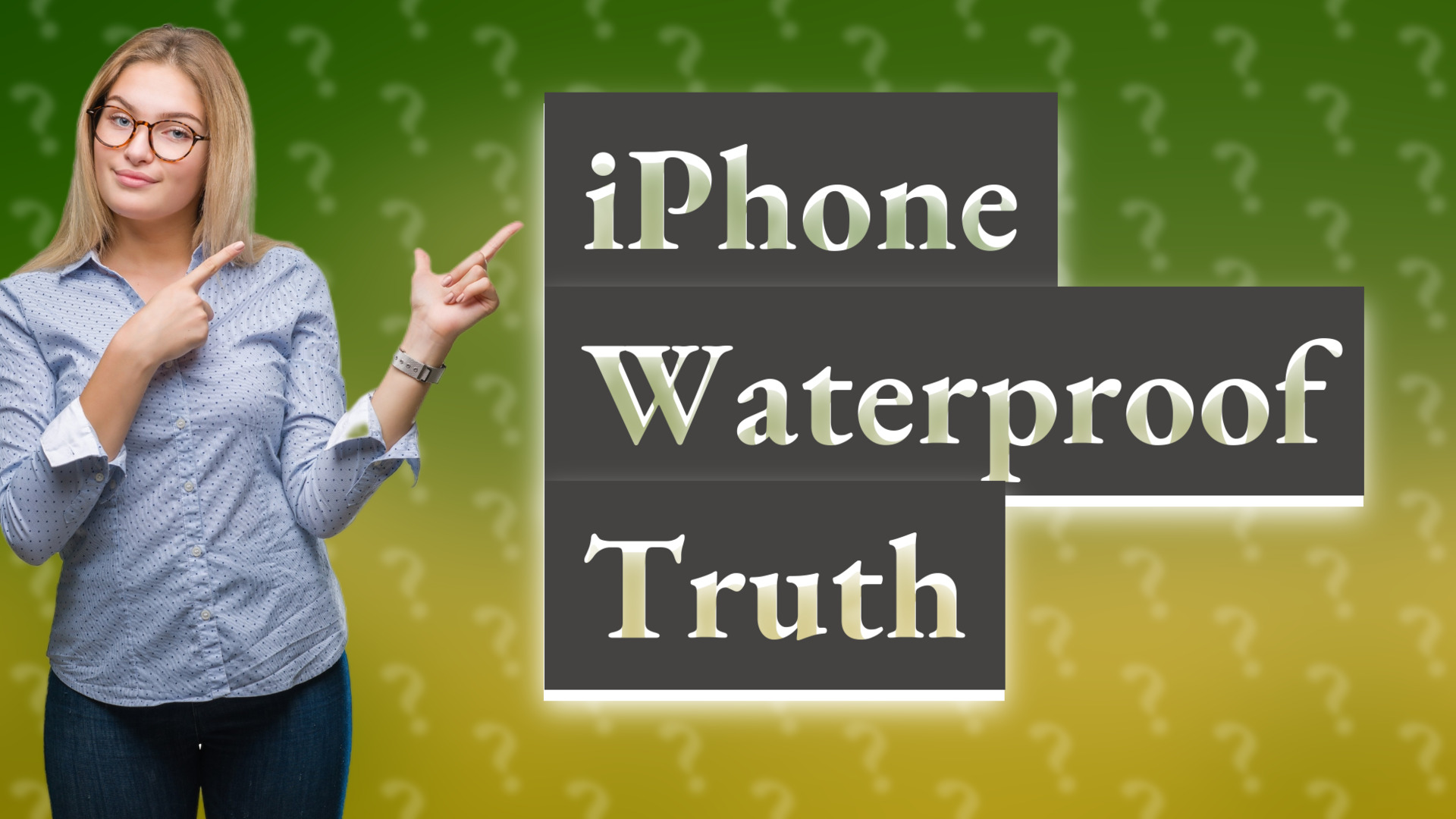 iPhone Waterproof Truth