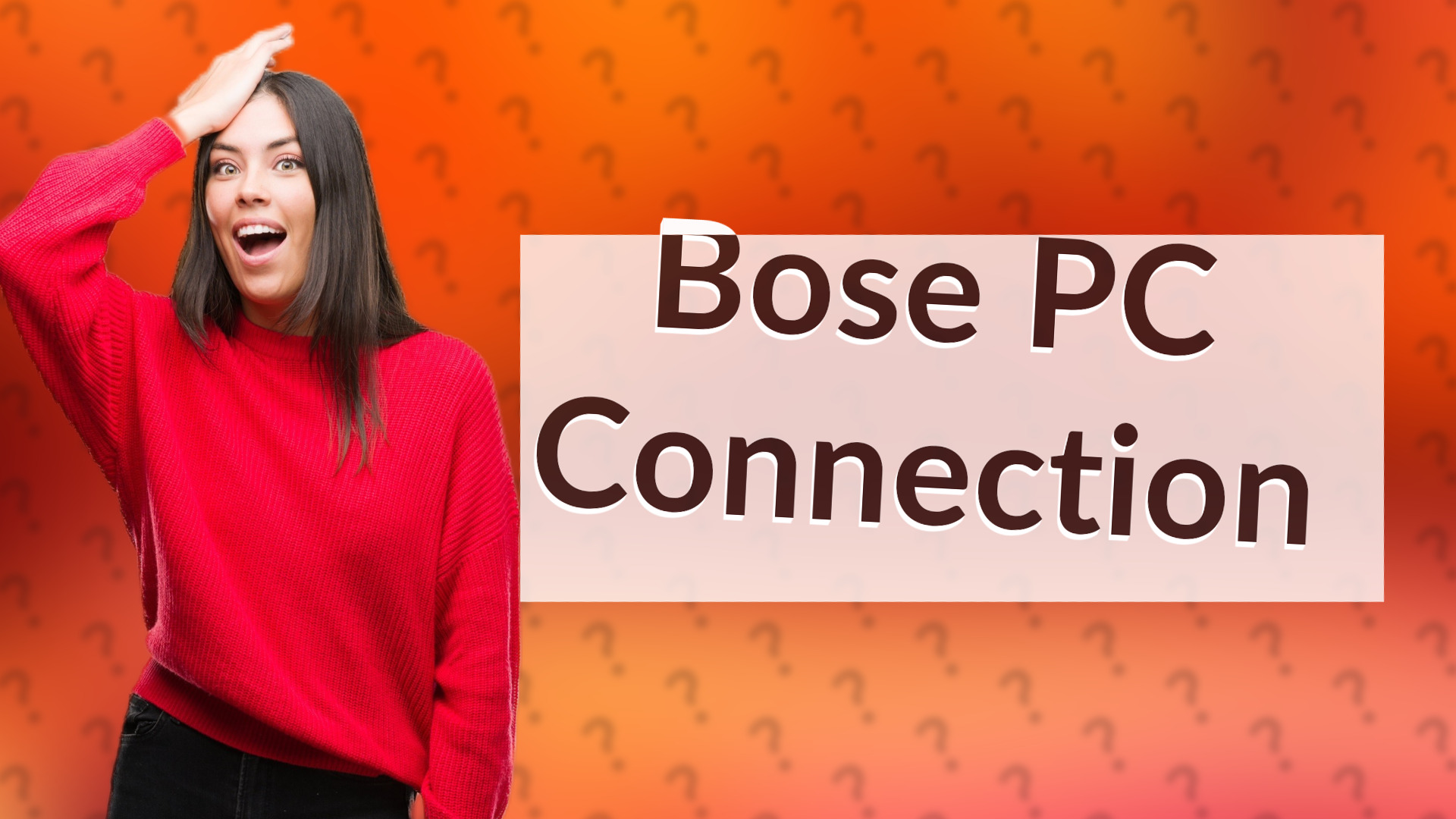 Bose PC Connection